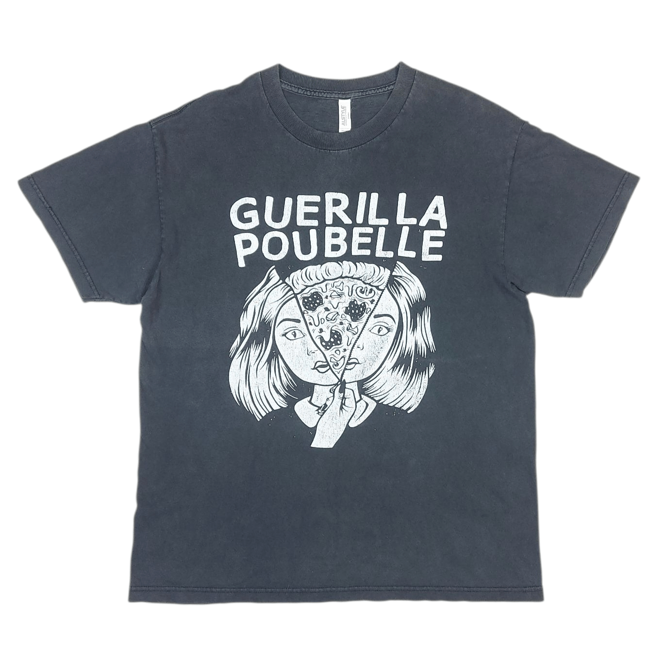 Band Tees × Vintage Vintage Y2K Guerilla Poubelle Band French Punk Rock TEE Size US L / EU 52-54 / 3 - 1 Thumbnail