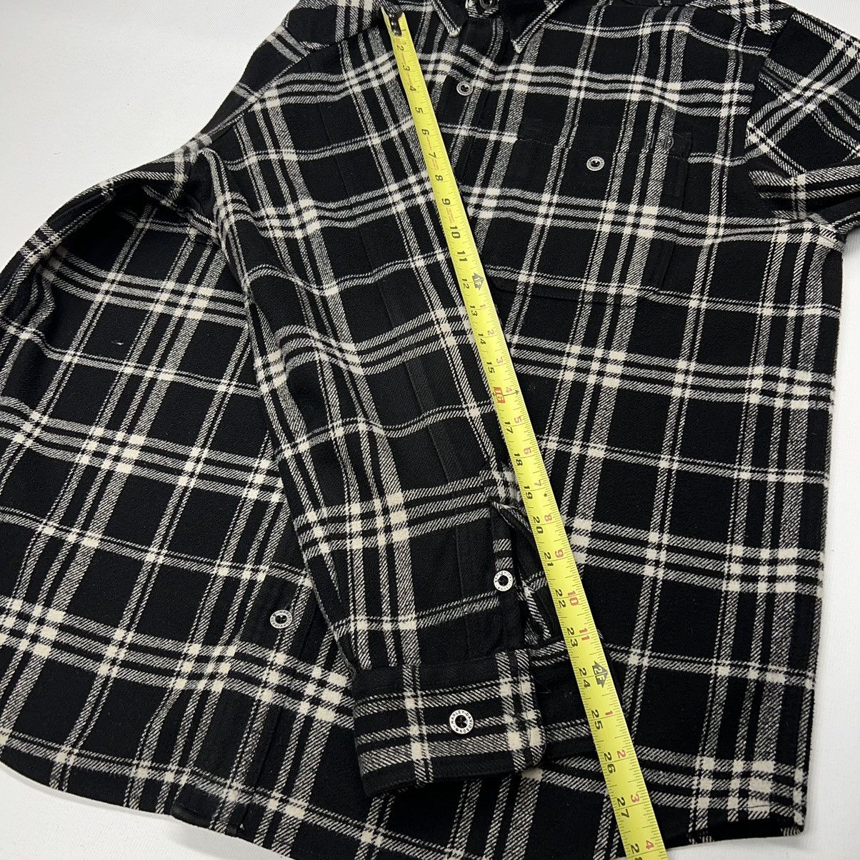 Harley Davidson Harley Davidson Flannel Jacket Black Plaid Button Shirt Size US XL / EU 56 / 4 - 21 Thumbnail