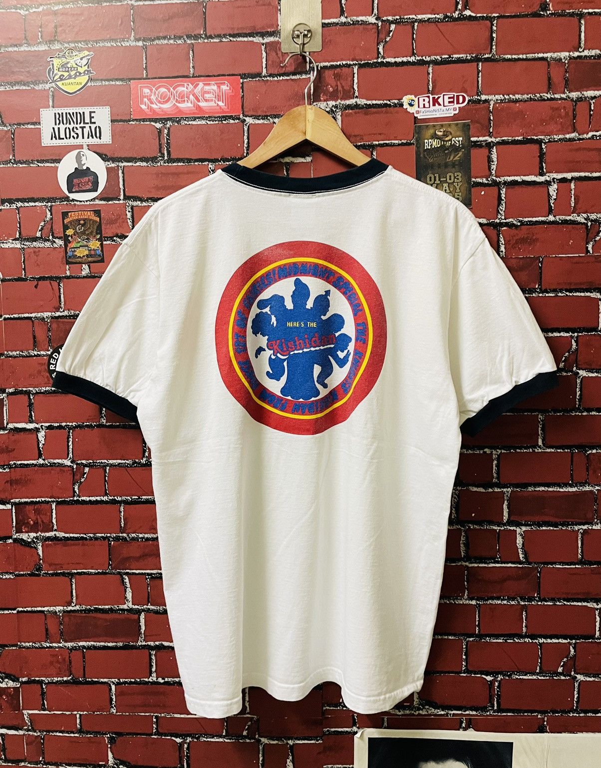 Band Tees VINTAGE SUSAMI STREET KISHIDAN JAPANESE ROCK BAND SHIRTS Size US L / EU 52-54 / 3 - 9 Thumbnail