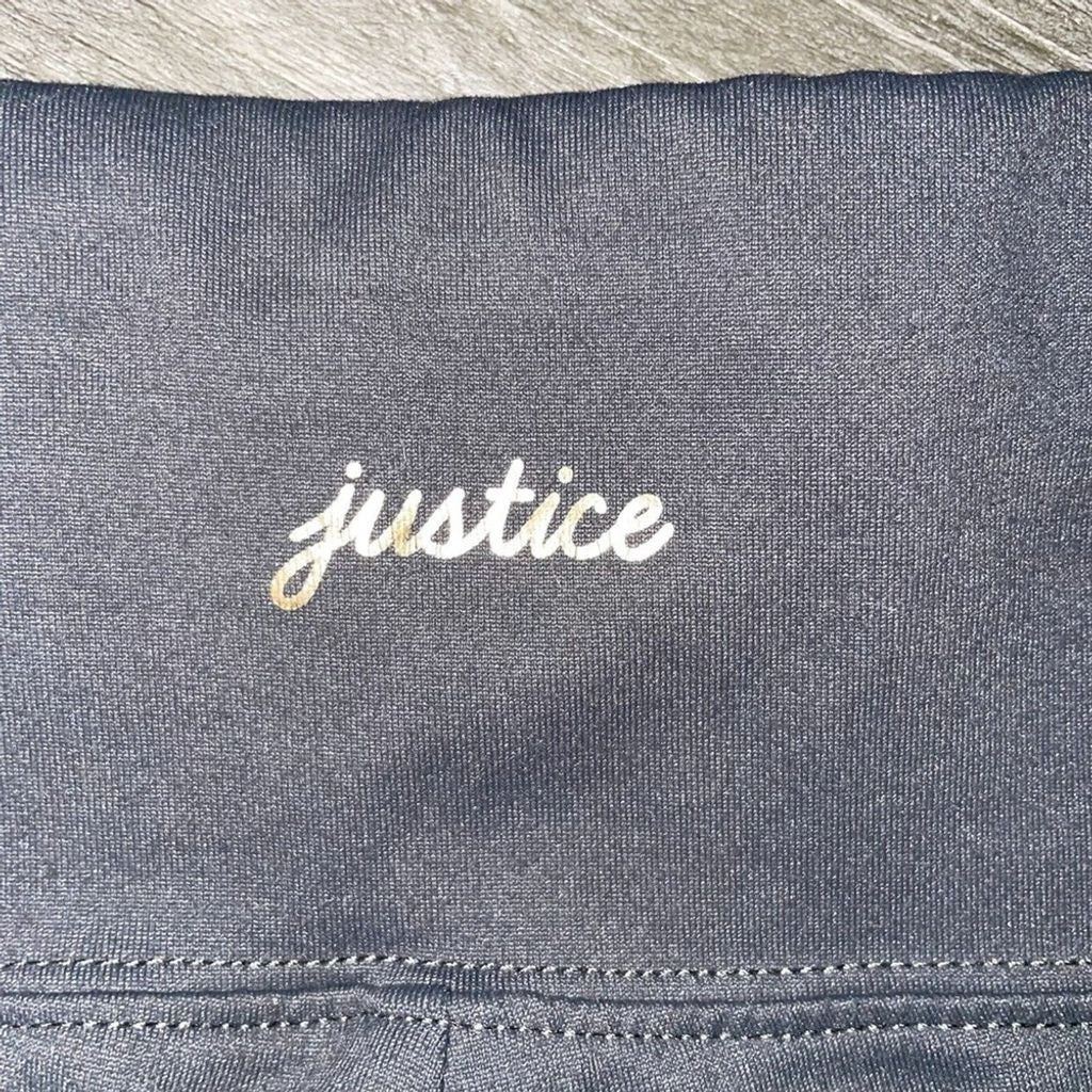 Justine Clenquet Girls JUSTICE Moto Leggings Size 12 Fits Me As A S/XS Adult Size 34" / US 12 / IT 48 - 8 Thumbnail