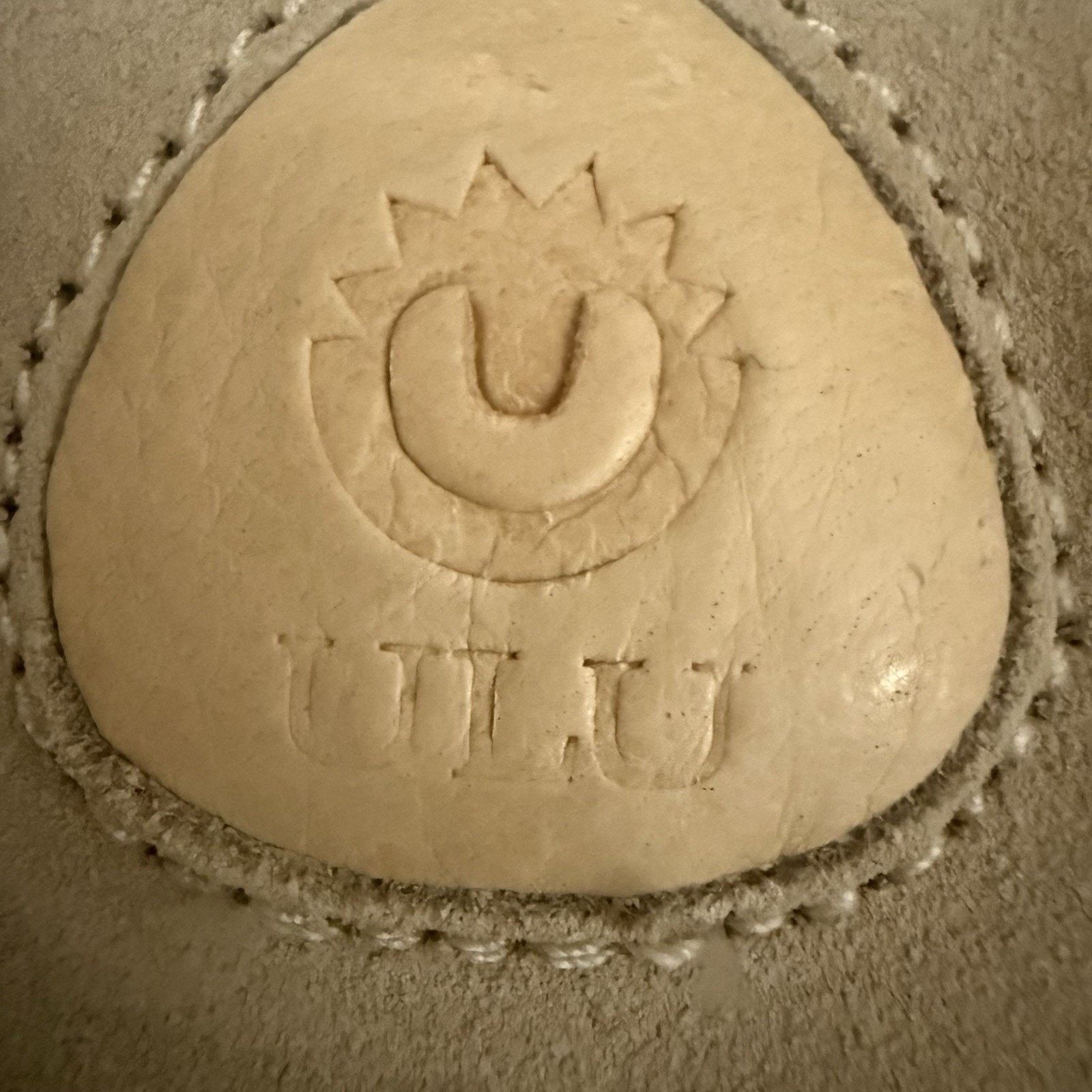Other Ulu Sandals Leather Tan Sun Design Embossed Boho Comfort Size US 9 / IT 39 - 7 Thumbnail
