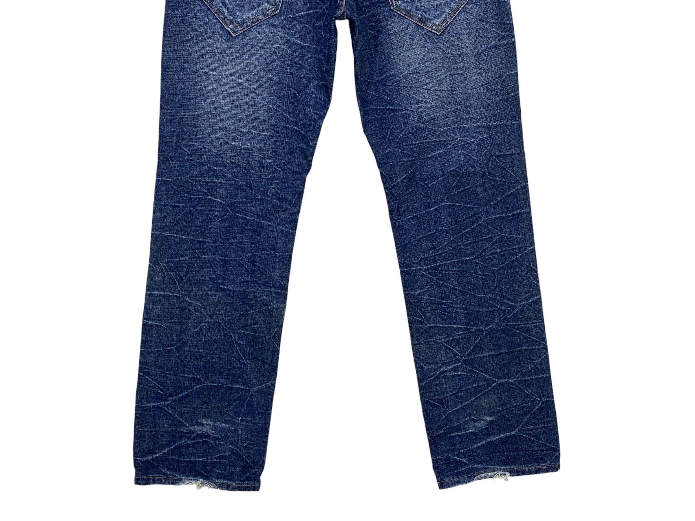 Japanese Brand Nylaus Jeans Double Waist Jeans Japanese Jeans Size US 31 - 7 Thumbnail