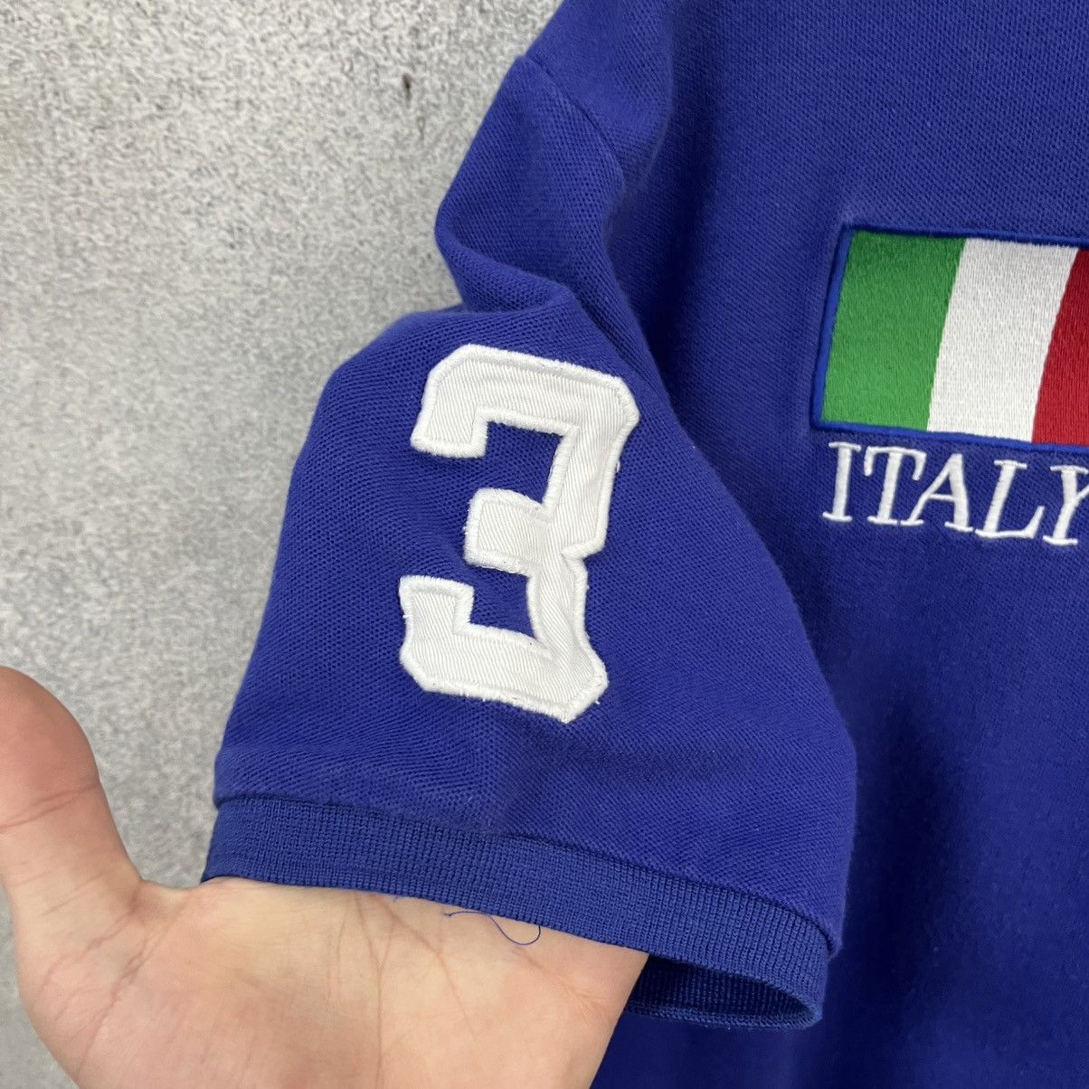 Polo Ralph Lauren Polo Ralph Lauren #3 Rugby Jersey Polo T-Shirt Rare Japan Size US L / EU 52-54 / 3 - 10 Thumbnail