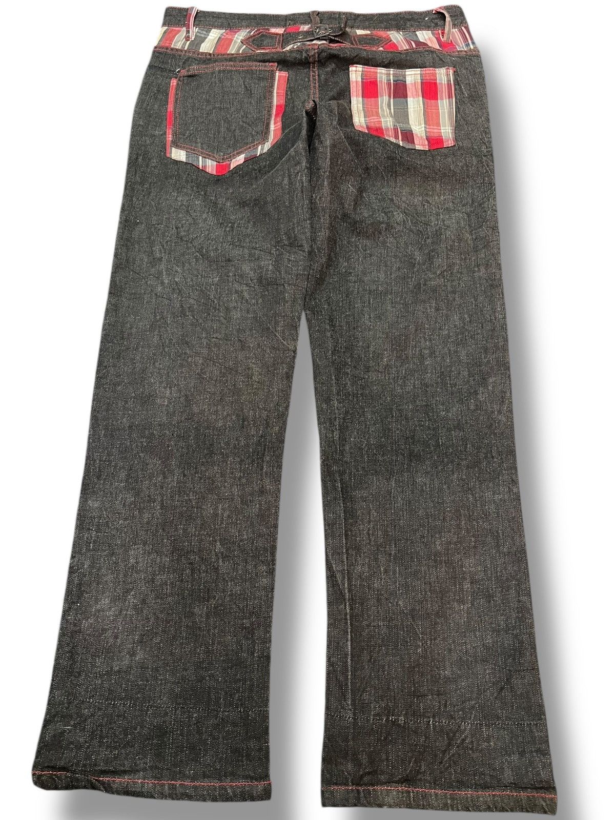 Japanese Brand × Vintage Vintage Net Jeans Unwashed Skater Denim Size US 34 / EU 50 - 5 Thumbnail