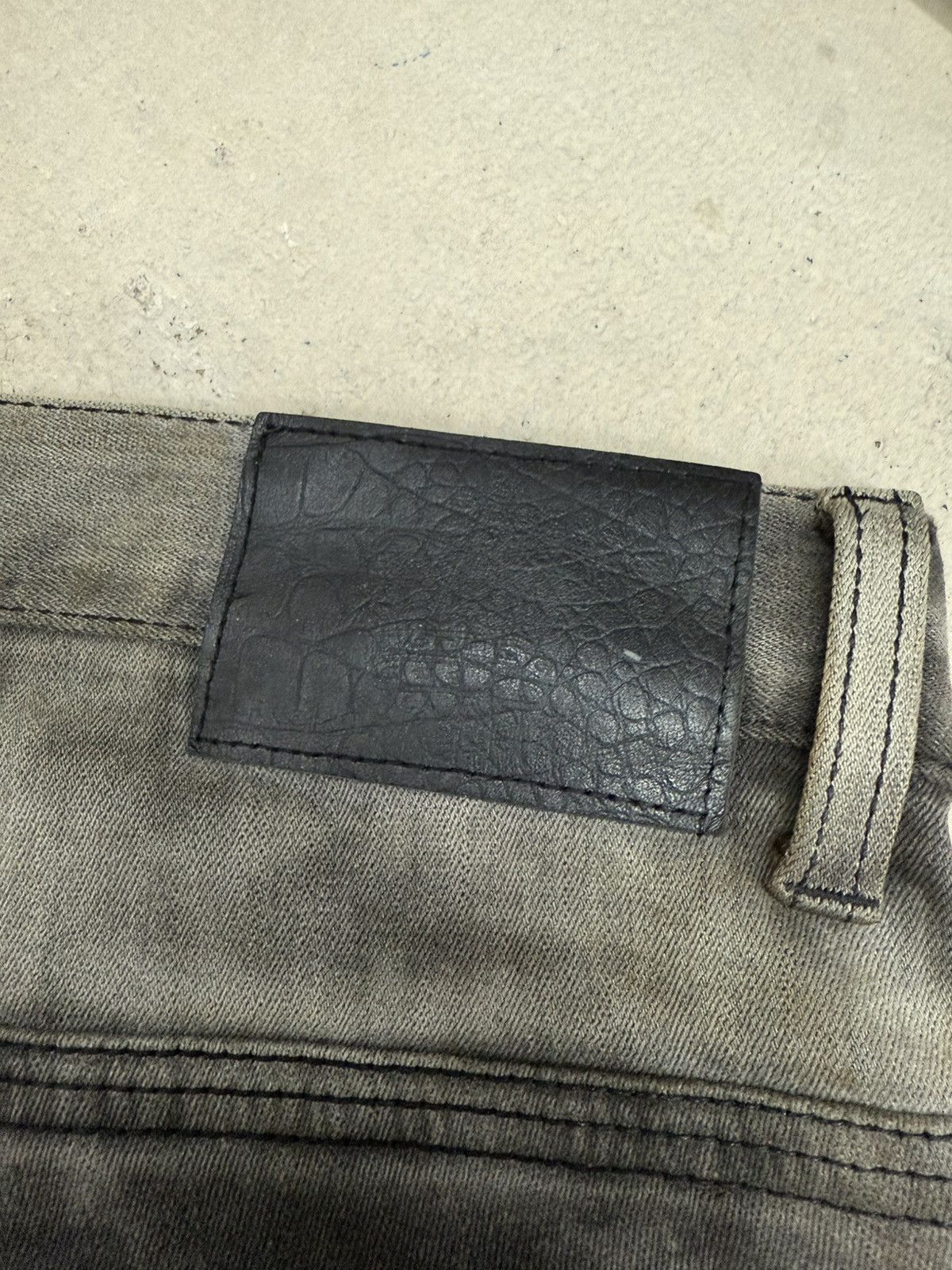 Hysteric Glamour Pasta Denim Studded Shadow Wash Claw Mark Jeans Size US 30 / EU 46 - 19 Thumbnail