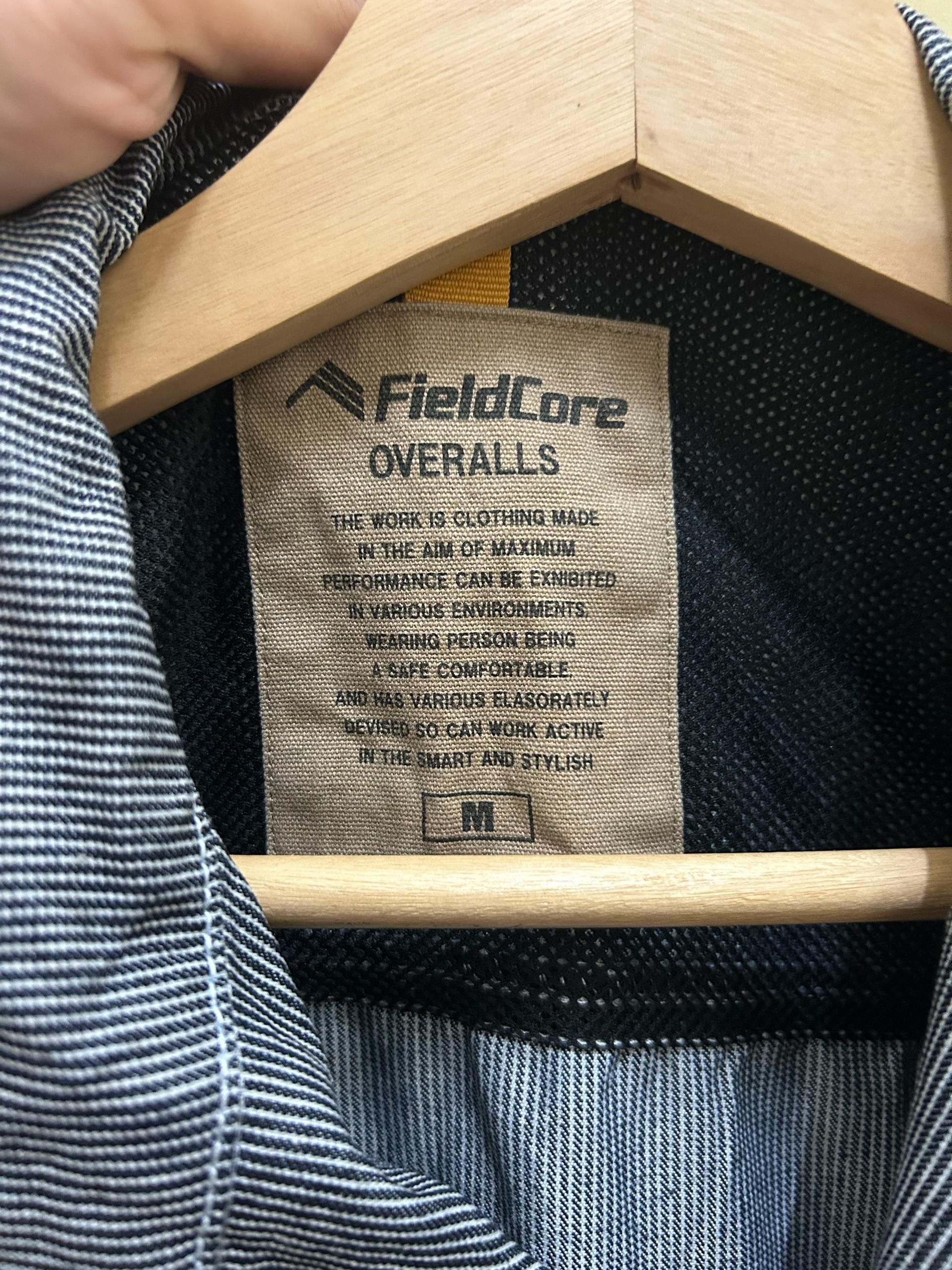 Vintage 💥Rare💥 Vintage Coverall Fieldcore Hickory Stripe Size US M / EU 48-50 / 2 - 25 Thumbnail