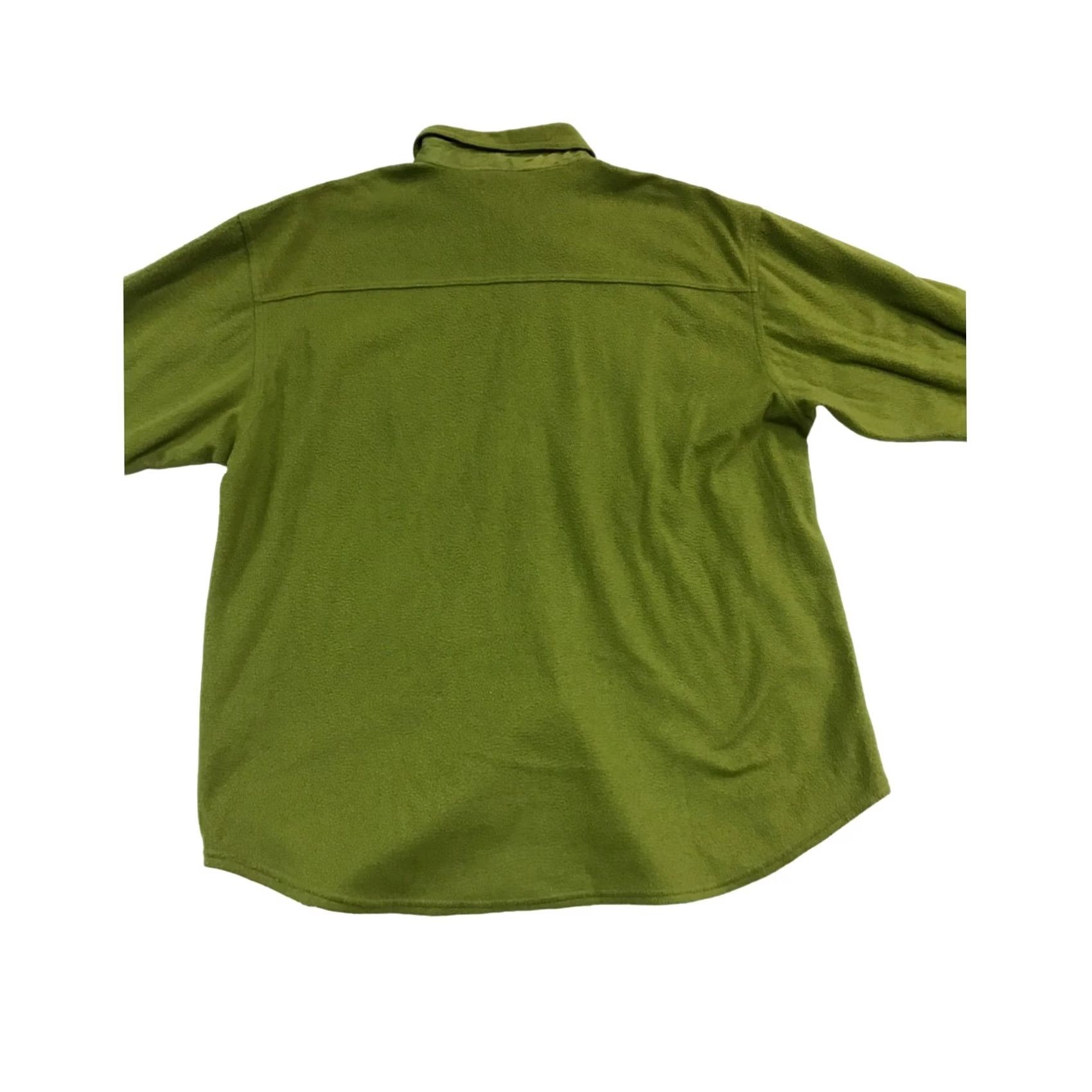 Vintage VINTAGE Venezia Jeans Women's Sherpa Button Up Jacket Green XL/2XL Womens Size XL / US 12-14 / IT 48-50 - 2 Thumbnail