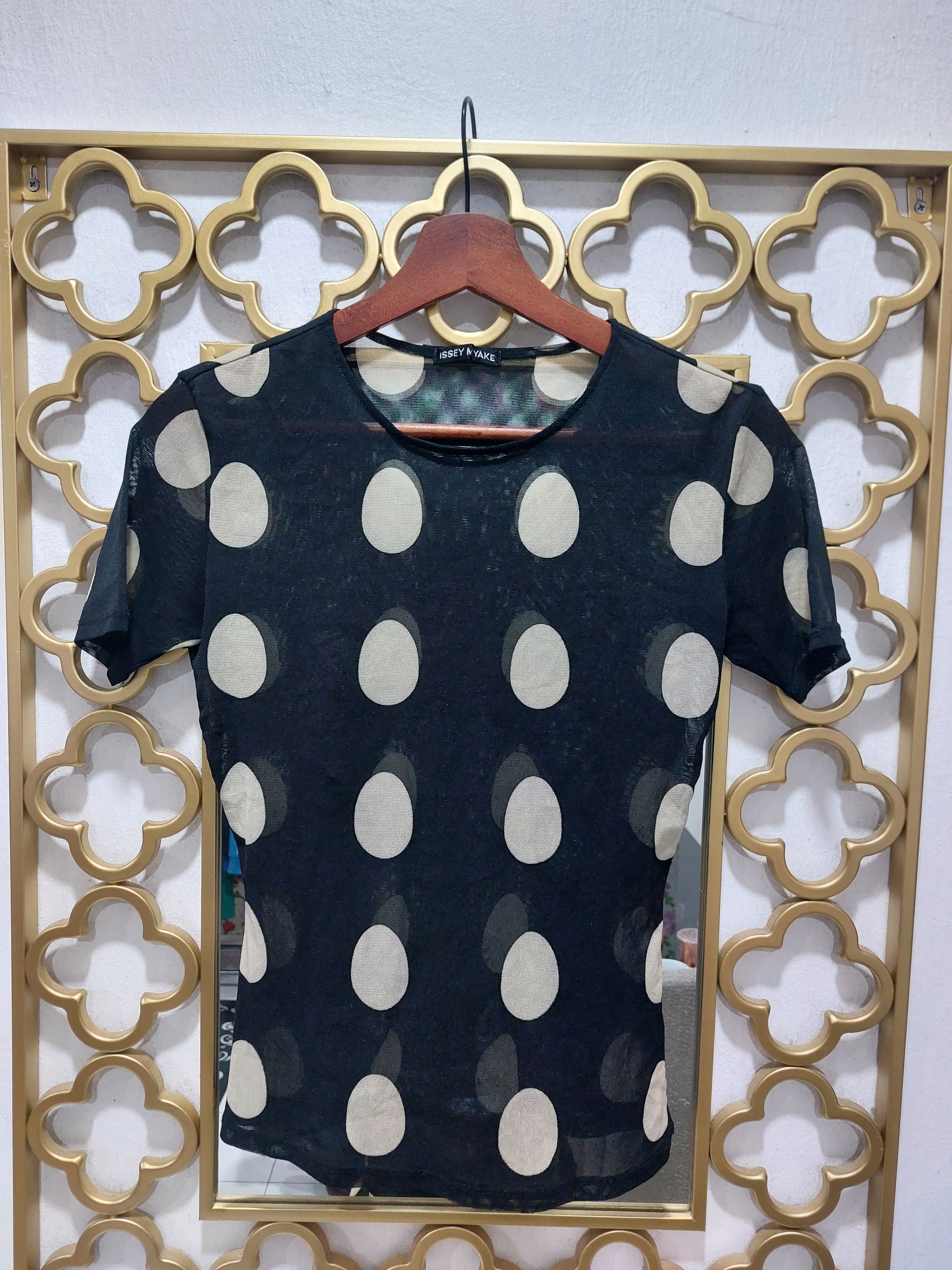Issey Miyake ISSEY MIYAKE DOT PRINTED TEE Size S / US 4 / IT 40 - 1 Thumbnail