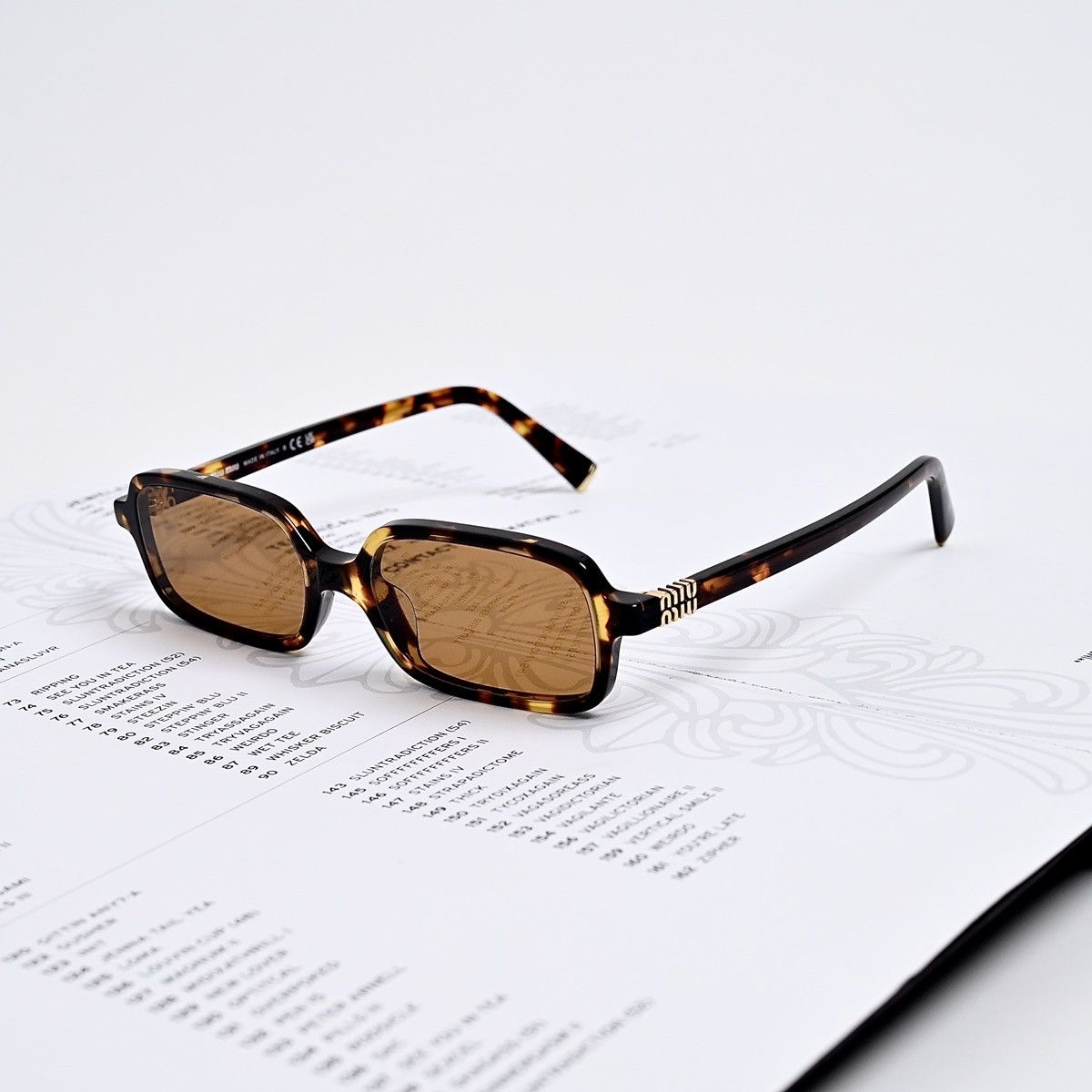 Miu Miu MIU MIU 0MU 11ZS SUNGLASSES Size ONE SIZE - 1 Thumbnail