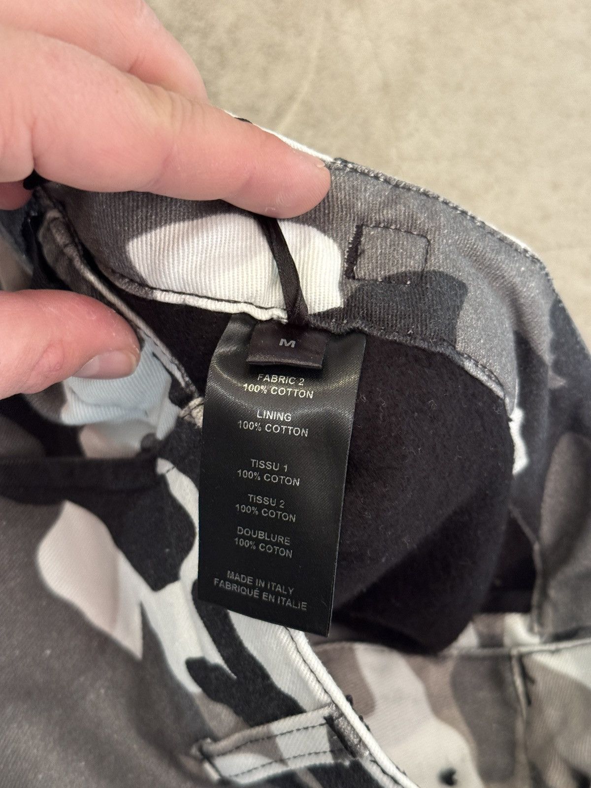 Designer × Vetements *RARE* RUNWAY VETEMENTS CAMO HYBRID CARGO PANTS SWEATS DEMNA Size US 32 / EU 48 - 9 Thumbnail