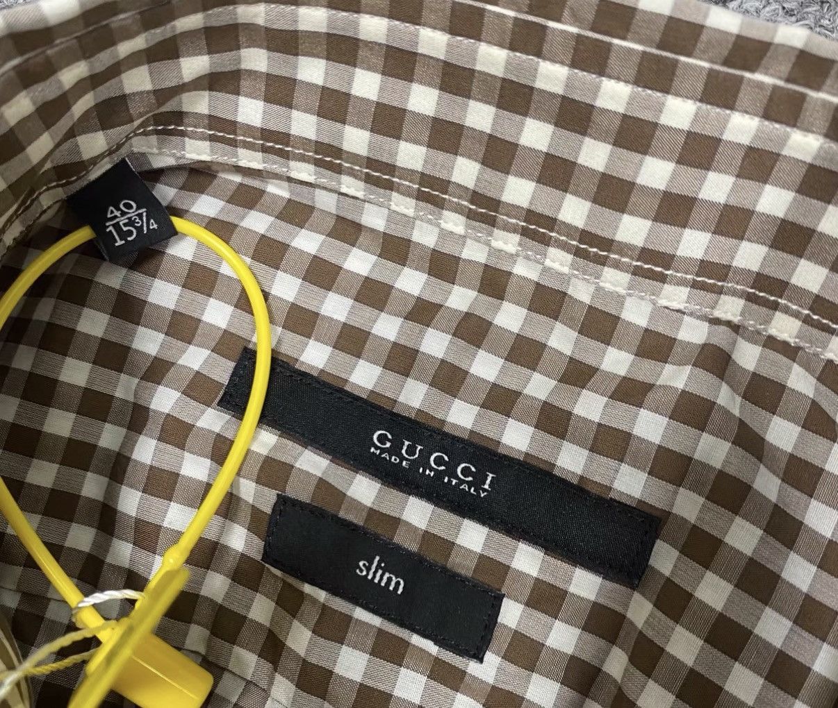 Gucci Gucci Plaid Short Sleeve Shirt J16 Size US XXS / EU 40 - 3 Thumbnail