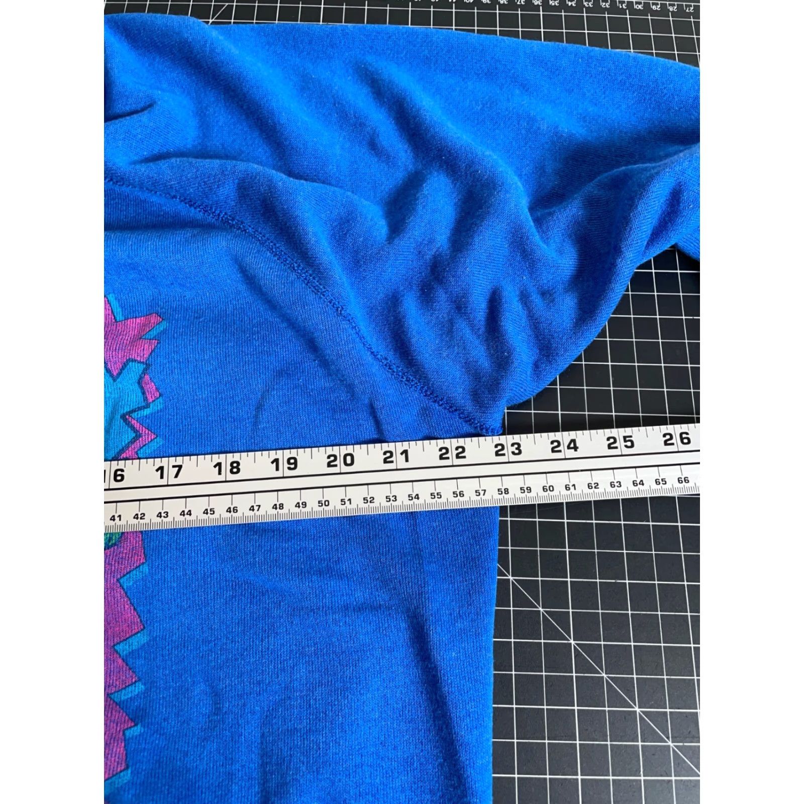Vintage VINTAGE 90s Adventures of Cactus Jacket Sweatshirt Raglan Sleeves Blue Adult Large Mens Sweatshirt Size US L / EU 52-54 / 3 - 5 Thumbnail