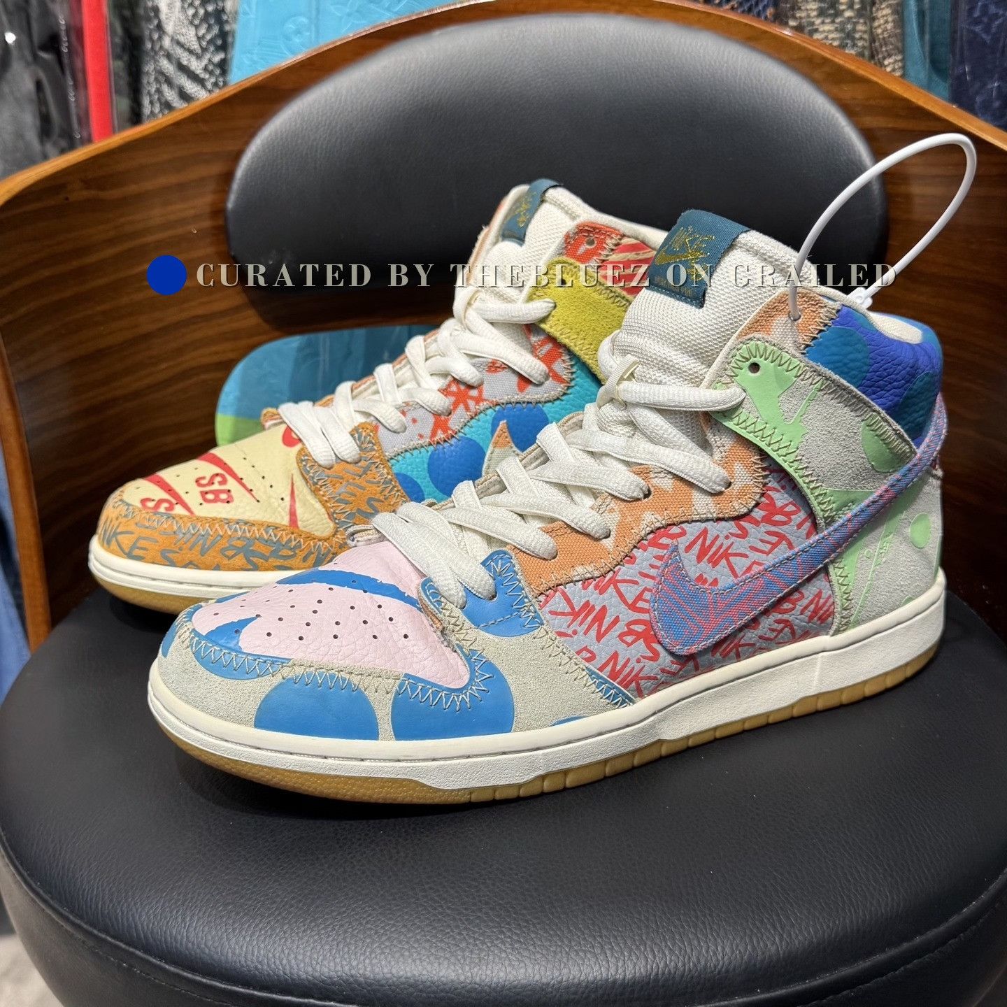 Nike SB Dunk SB Thomas What The Dunk Graffiti Size US 11 / EU 44 - 1 Thumbnail