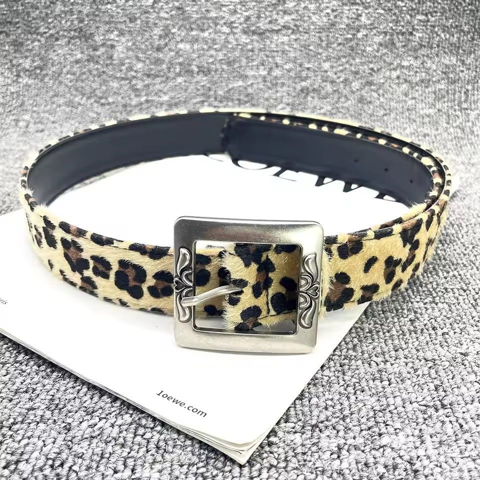 Japanese Brand Animal Print PU Leather Belt Size ONE SIZE - 2 Thumbnail