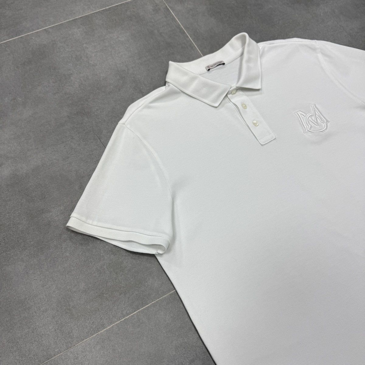 Authentic Moncler Maglia Polo Manica Corta SS Polo Shirt Men