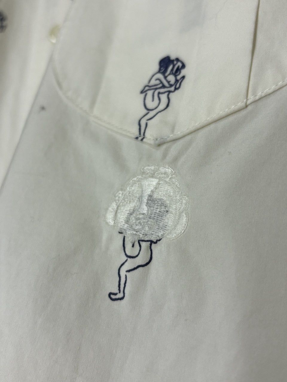 Evisu Evisu Japanese Kamasutra All Over Print Short Sleeve Shirt Size US S / EU 44-46 / 1 - 6 Thumbnail