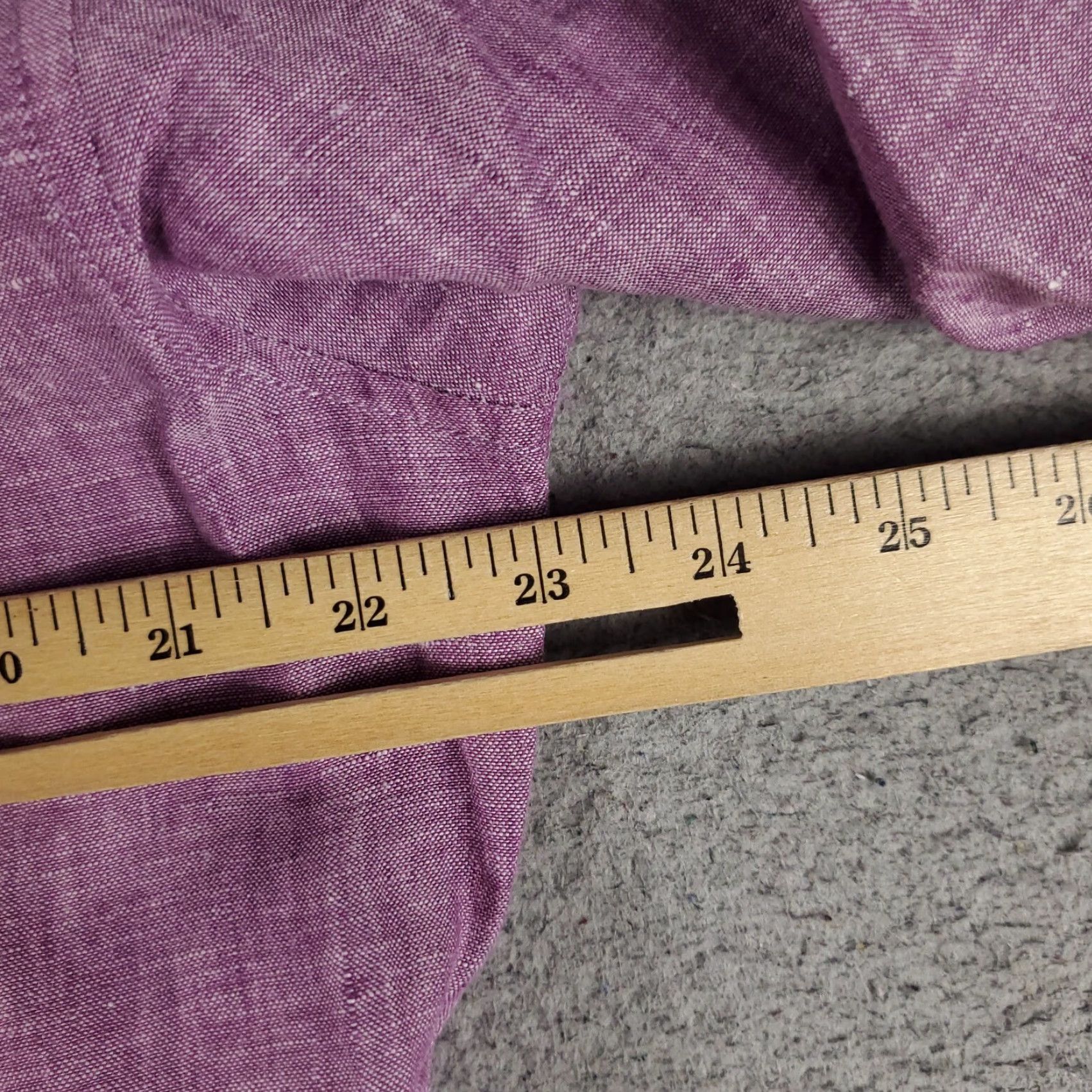 Tommy Bahama Tommy Bahama Shirt Mens Small Purple Linen Button-Up Long Sleeve Casual Size US S / EU 44-46 / 1 - 7 Thumbnail