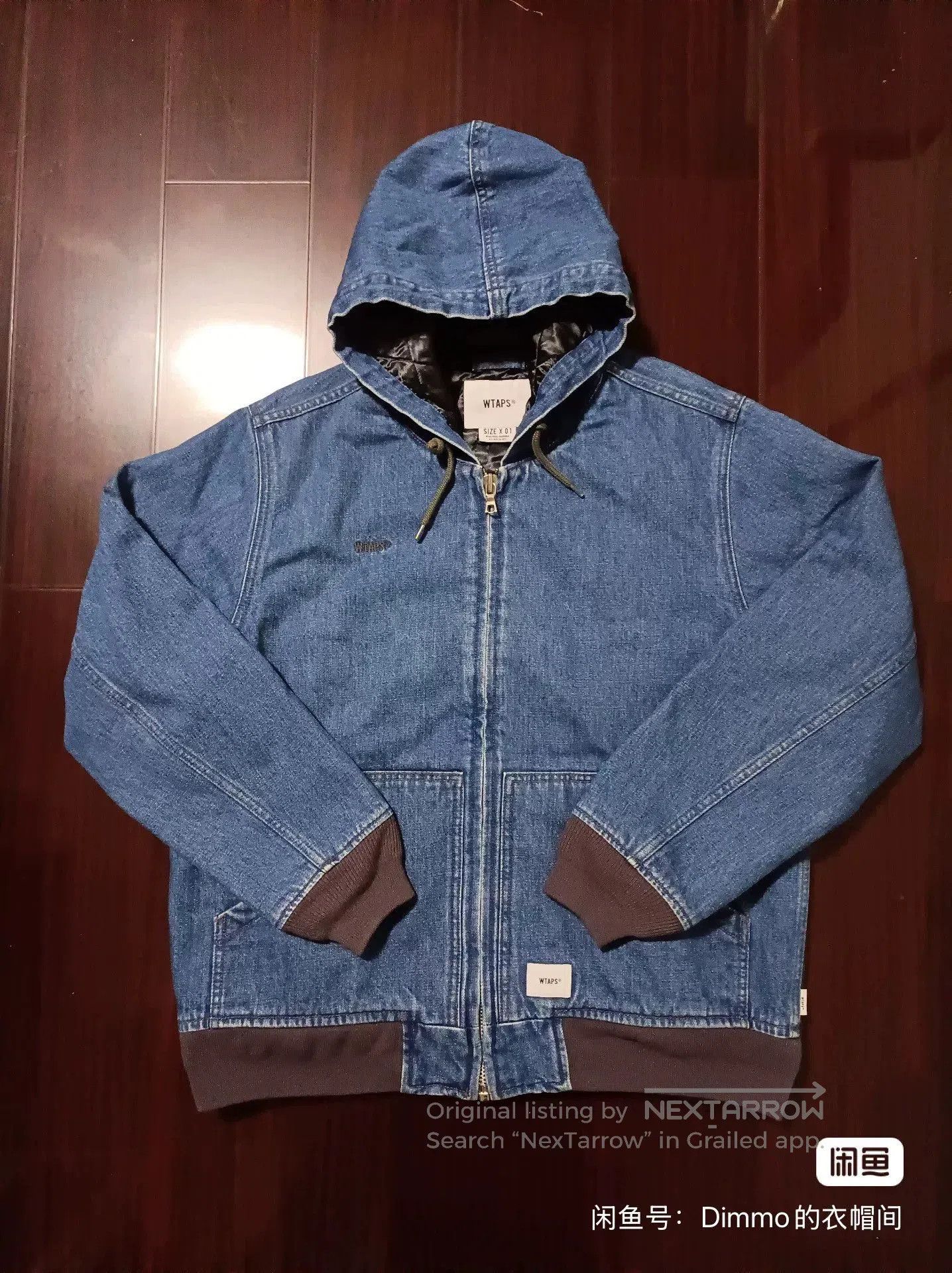Wtaps WTAPS 18AW VICE Denim Quilted Jacket. Size US S / EU 44-46 / 1 - 1 Thumbnail