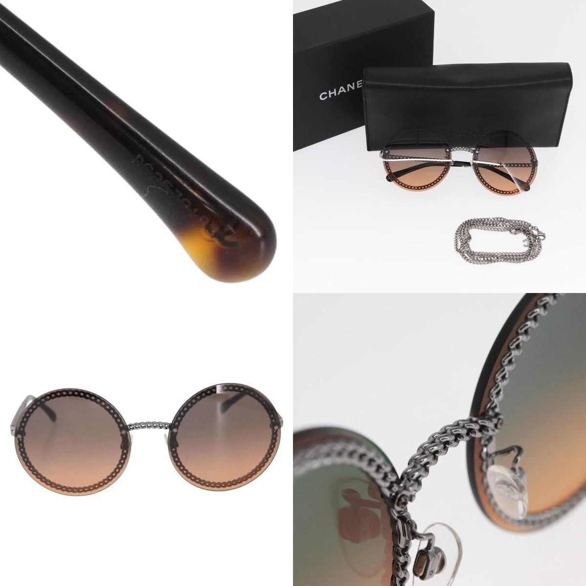 Chanel Chanel Chain Sunglasses Size ONE SIZE - 5 Thumbnail