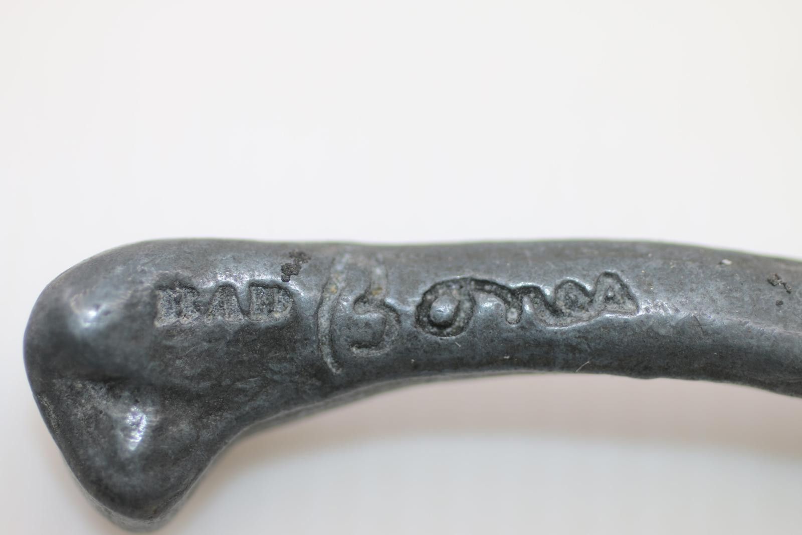 Other Vintage “Bad Bones” Pewter Bone Keychain Heavy Metal Novelty Size ONE SIZE - 2 Thumbnail