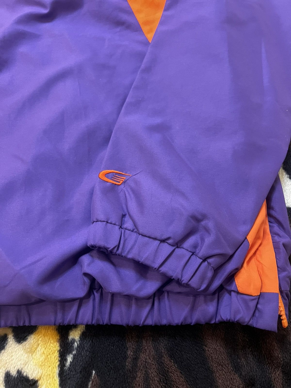 Vintage Y2K CLEMSON Tigers Windbreaker Long-Sleeve Size US XL / EU 56 / 4 - 3 Thumbnail