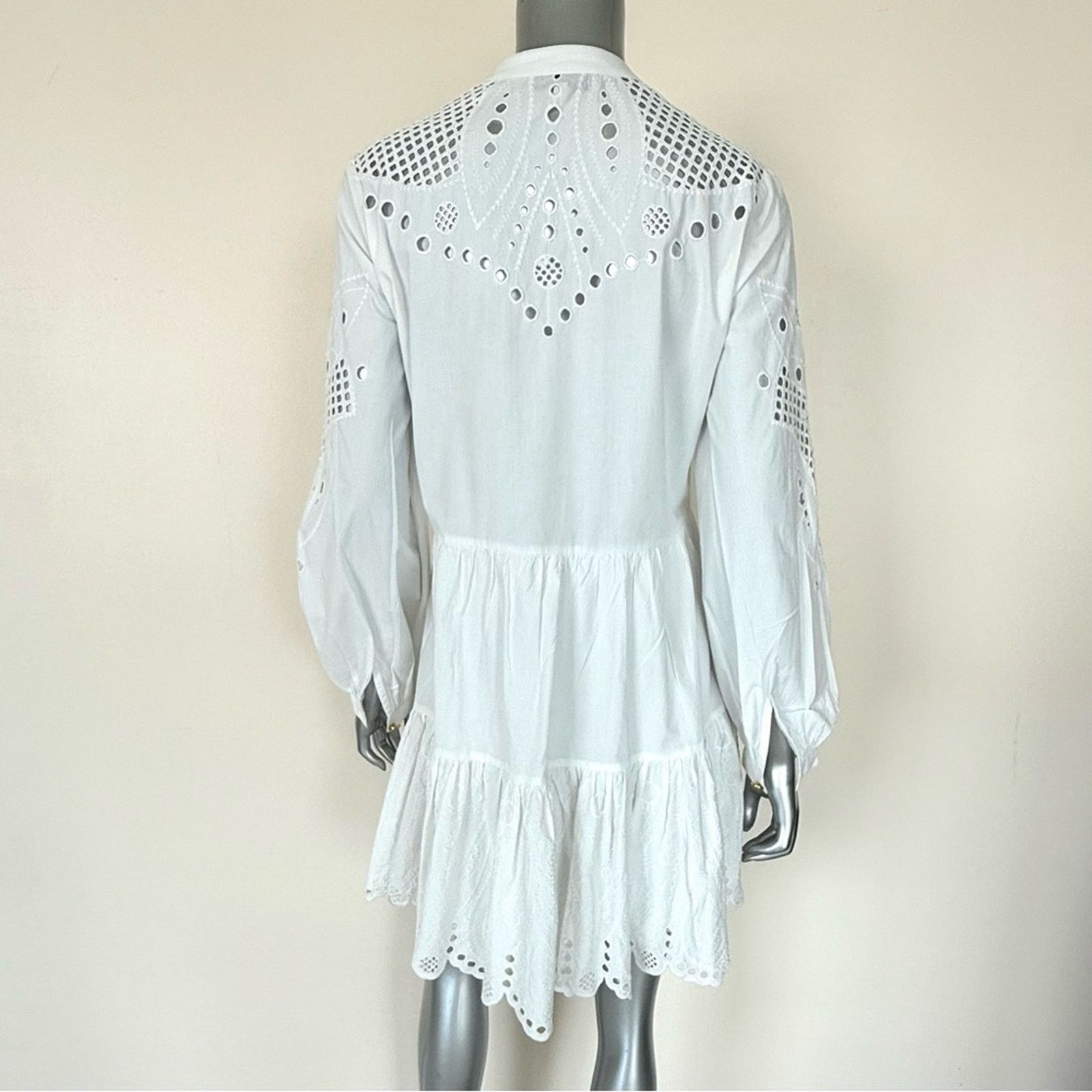 Veronica Beard Veronica Beard women white cotton layette dress size 4US Size S / US 4 / IT 40 - 5 Thumbnail