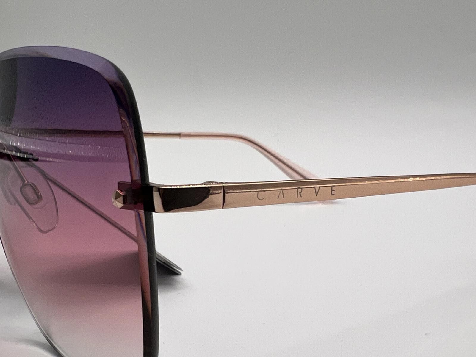 Carrera Carve Eyewear Diva Sunglasses Rose Gold / Purple Gradient Size ONE SIZE - 3 Thumbnail