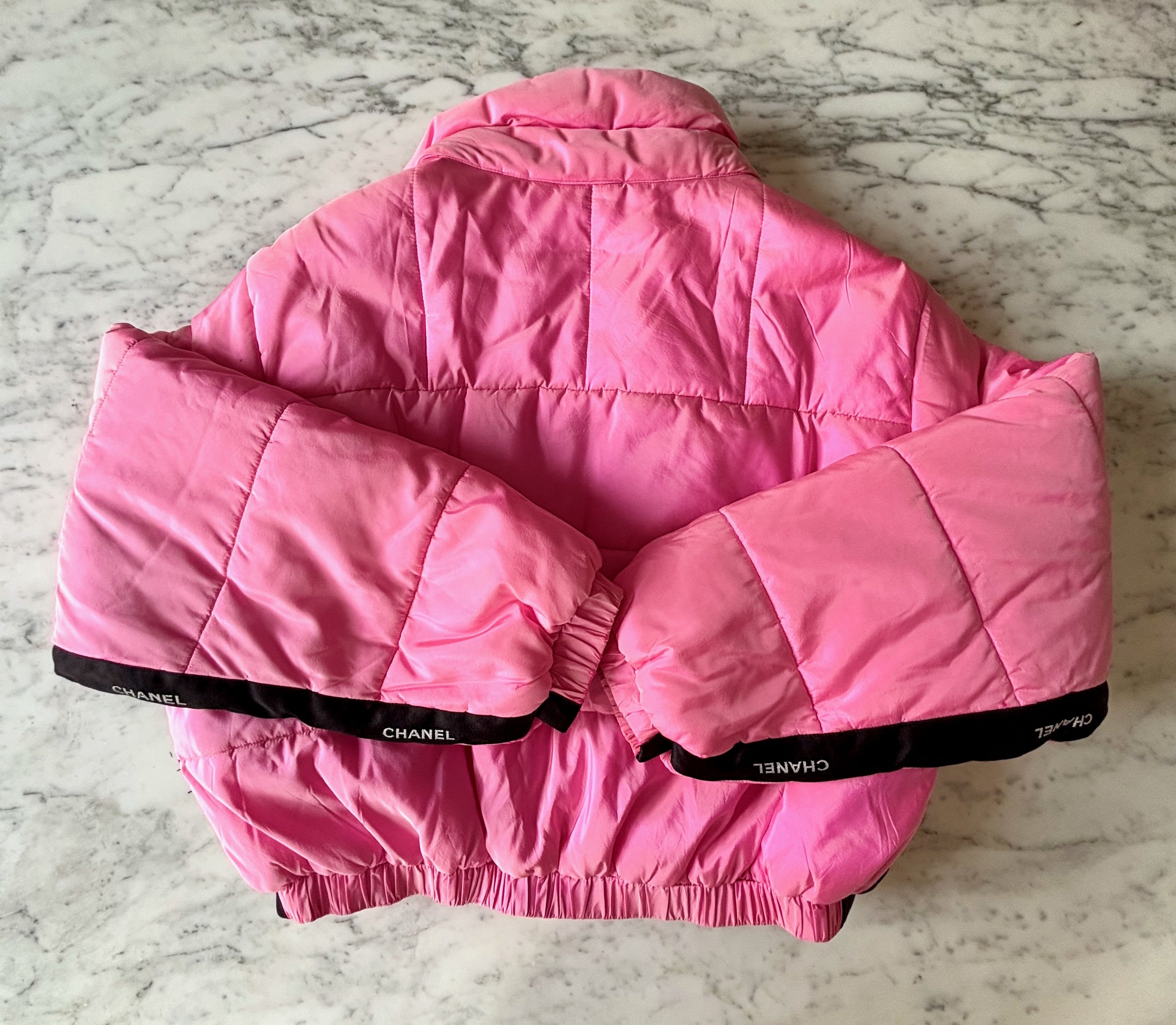 Chanel Chanel Fall 1996 silk puffer jacket Size XS / US 0-2 / IT 36-38 - 3 Thumbnail