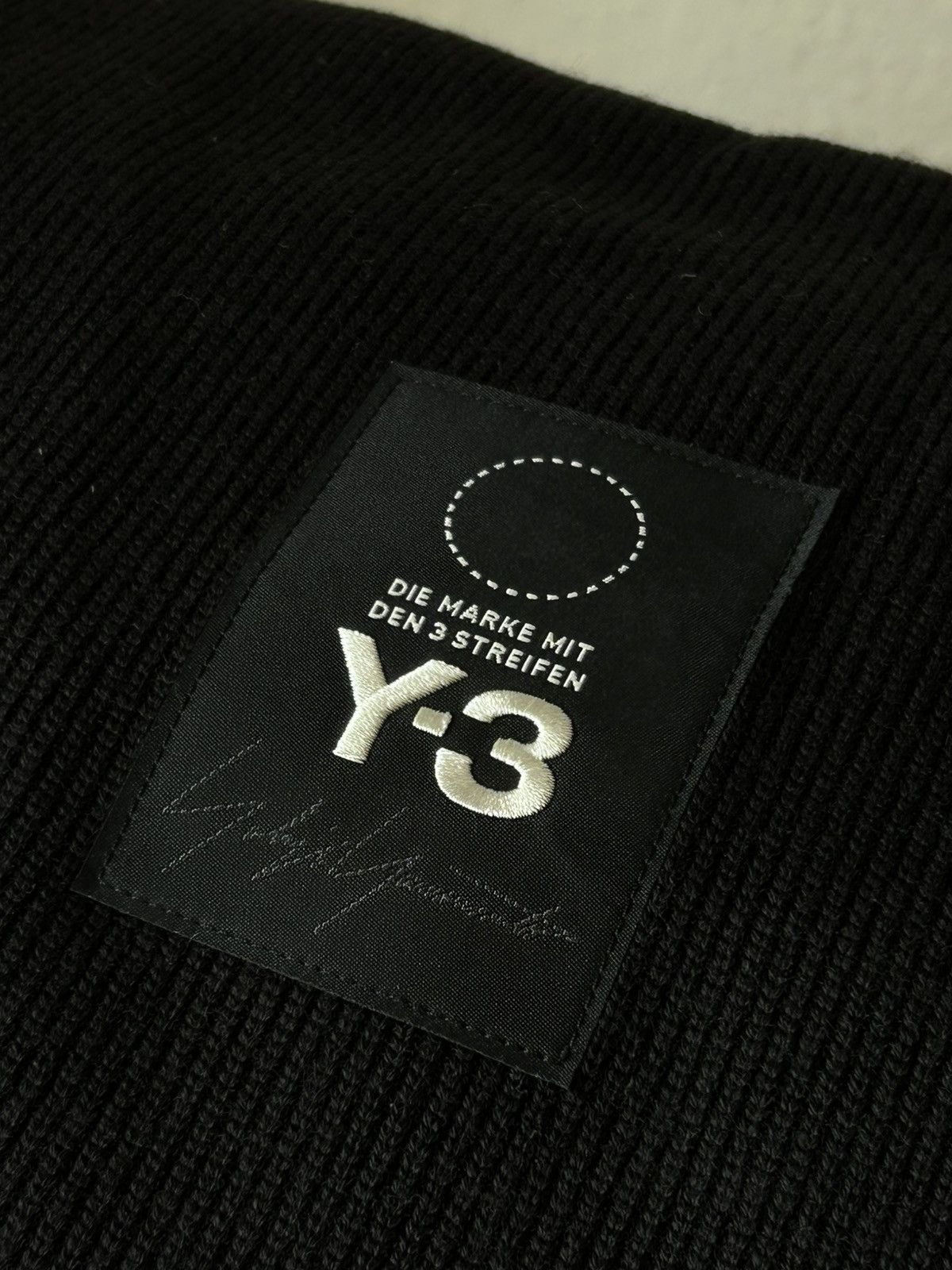 Adidas × Y-3 Y-3 Logo Scarf Adidas Yohji Yamamoto Size ONE SIZE - 1 Thumbnail