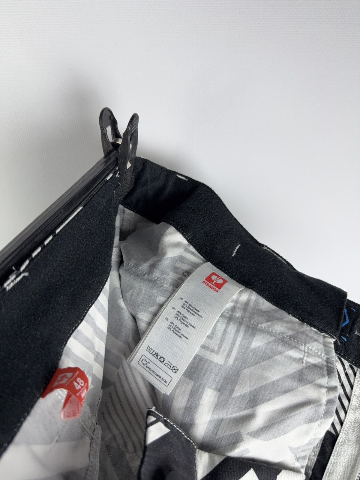 Vintage Engelbert Strauss German Graphic Cargo Techwear Shorts 48 Size US 31 - 15 Thumbnail