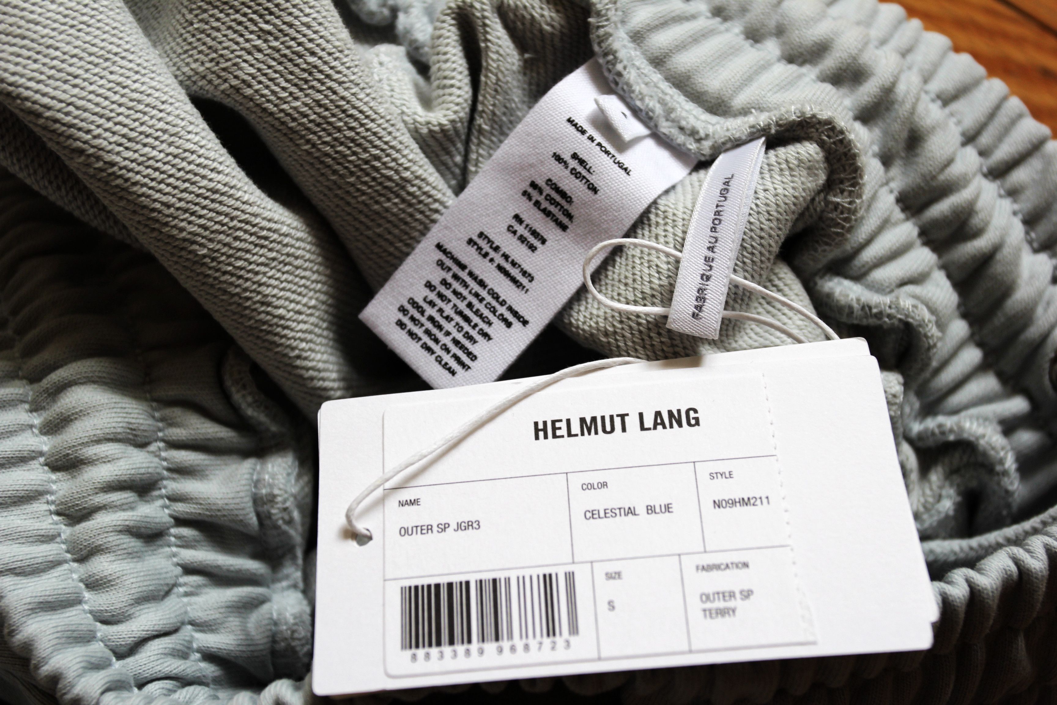 Helmut Lang BNWT SS24 HELMUT LANG OUTER SP JGR3 SWEATPANTS S Size US 30 / EU 46 - 9 Thumbnail
