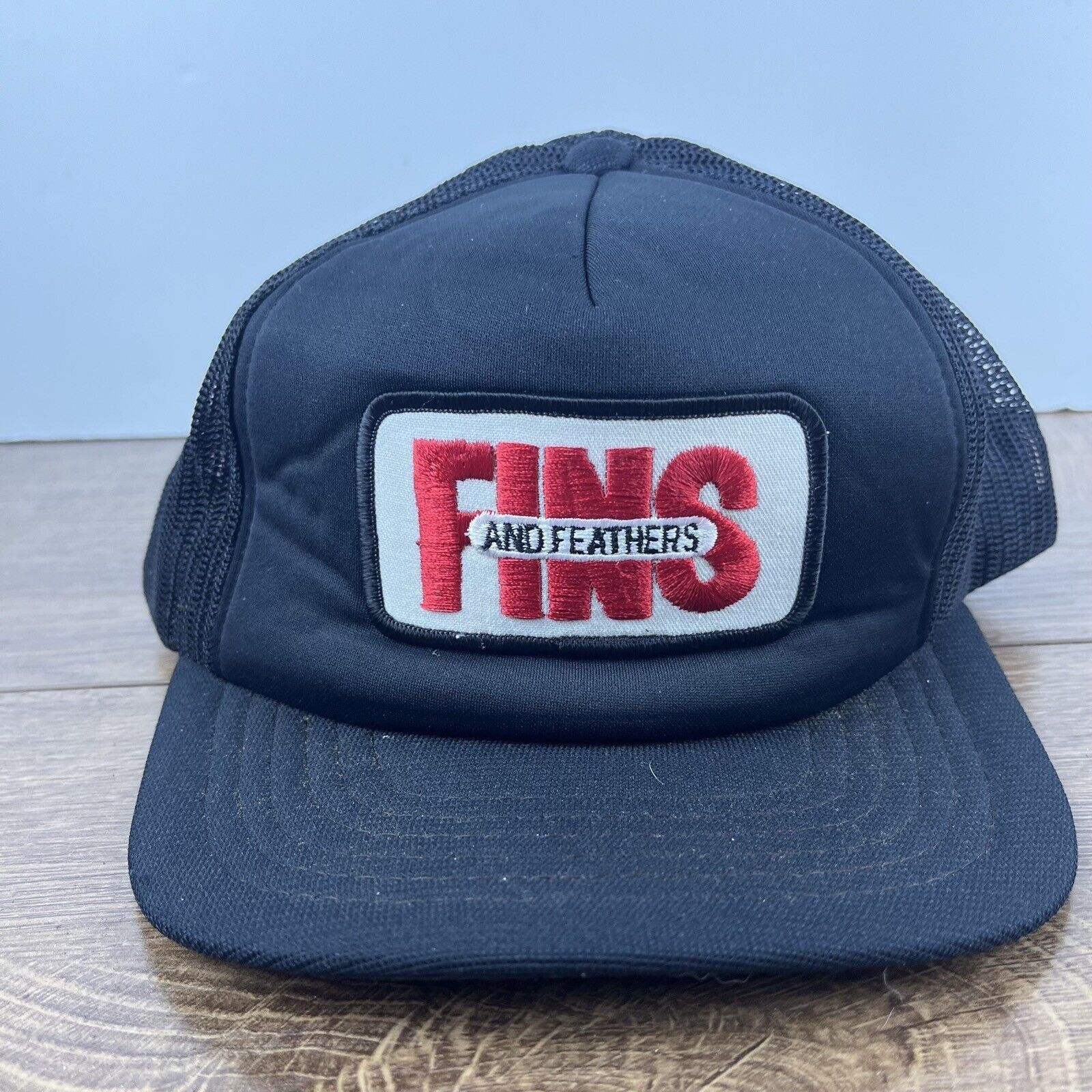 Other Fins and Feathers Snapback Hat Black Adjustable Hat Black Ad Size ONE SIZE - 2 Thumbnail
