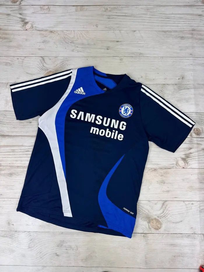 Adidas Adidas CHELSEA 2007 2008 TRAINING Shirt Soccer Jersey Size US L / EU 52-54 / 3 - 1 Thumbnail
