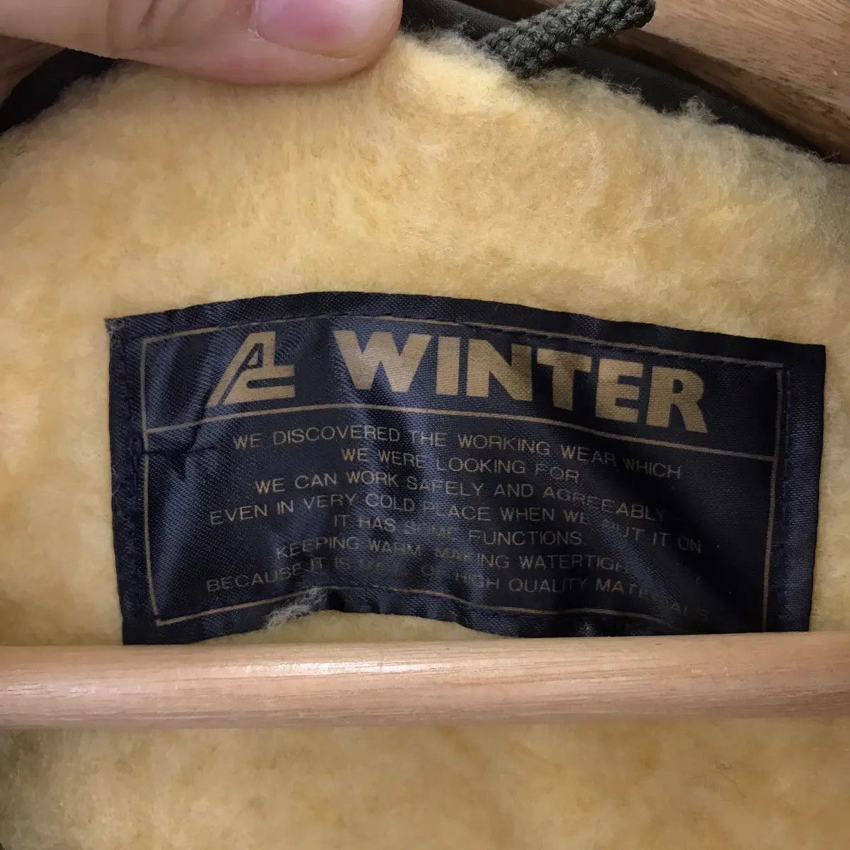 Vintage Vintage 80’ JAPAN WINTER SHEARLING Windbreaker Jacket Size US XL / EU 56 / 4 - 5 Thumbnail