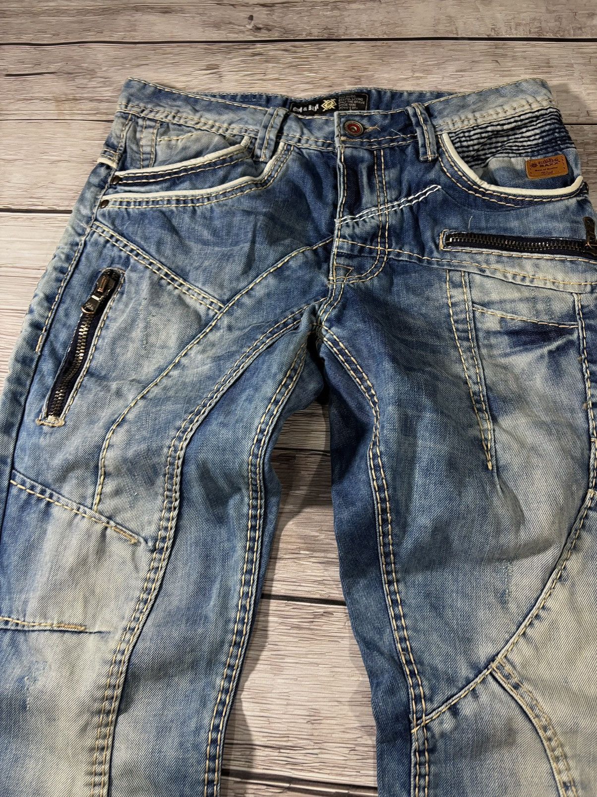 Hysteric Glamour 💥 HYSTERIC GLAMOUR BALENCIAGA STYLE JAPANESE JEANS Size US 32 / EU 48 - 2 Thumbnail