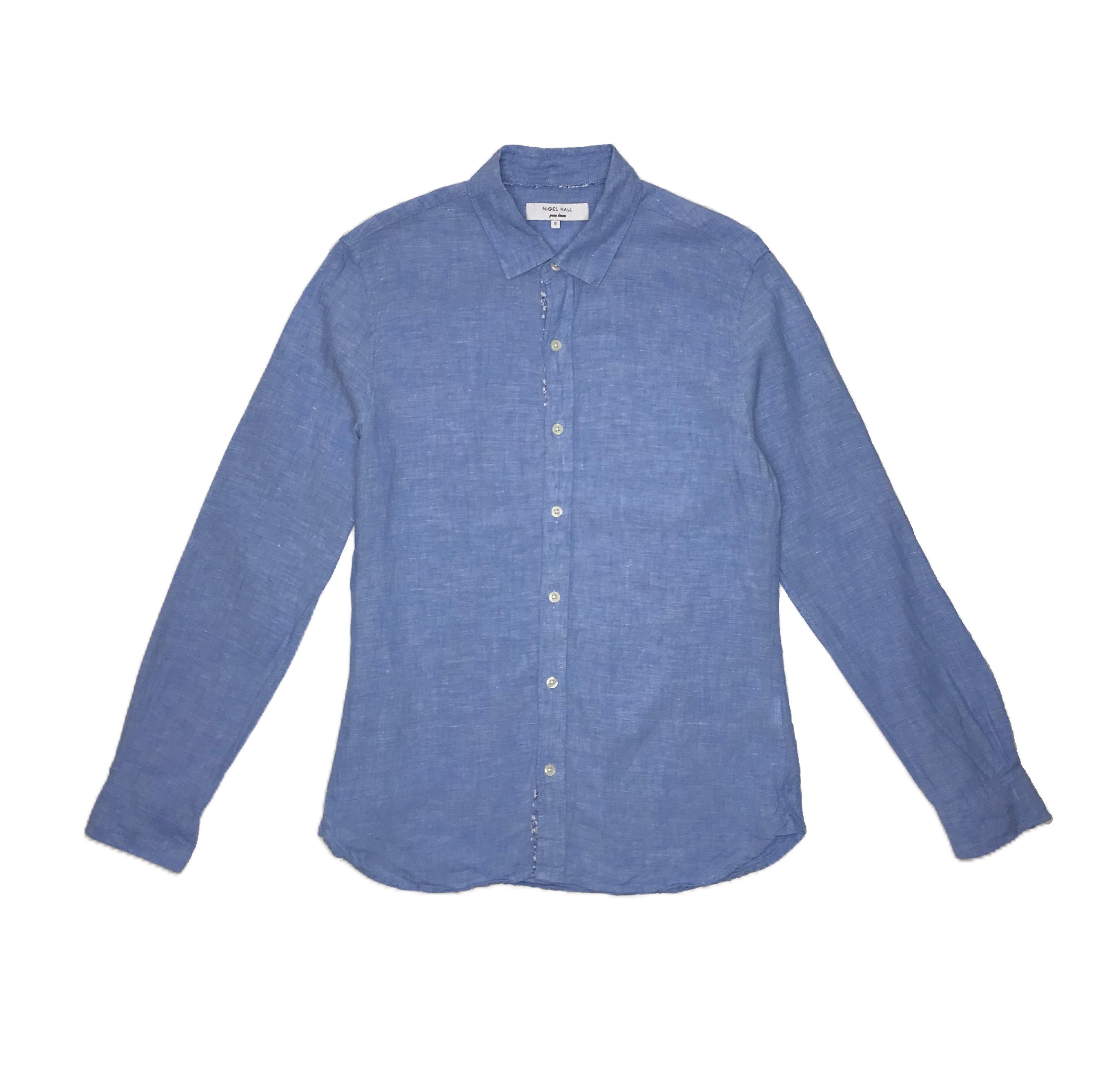 Other Nigell Hall Mens Linen Button Up Shirt Size S Size US S / EU 44-46 / 1 - 1 Thumbnail