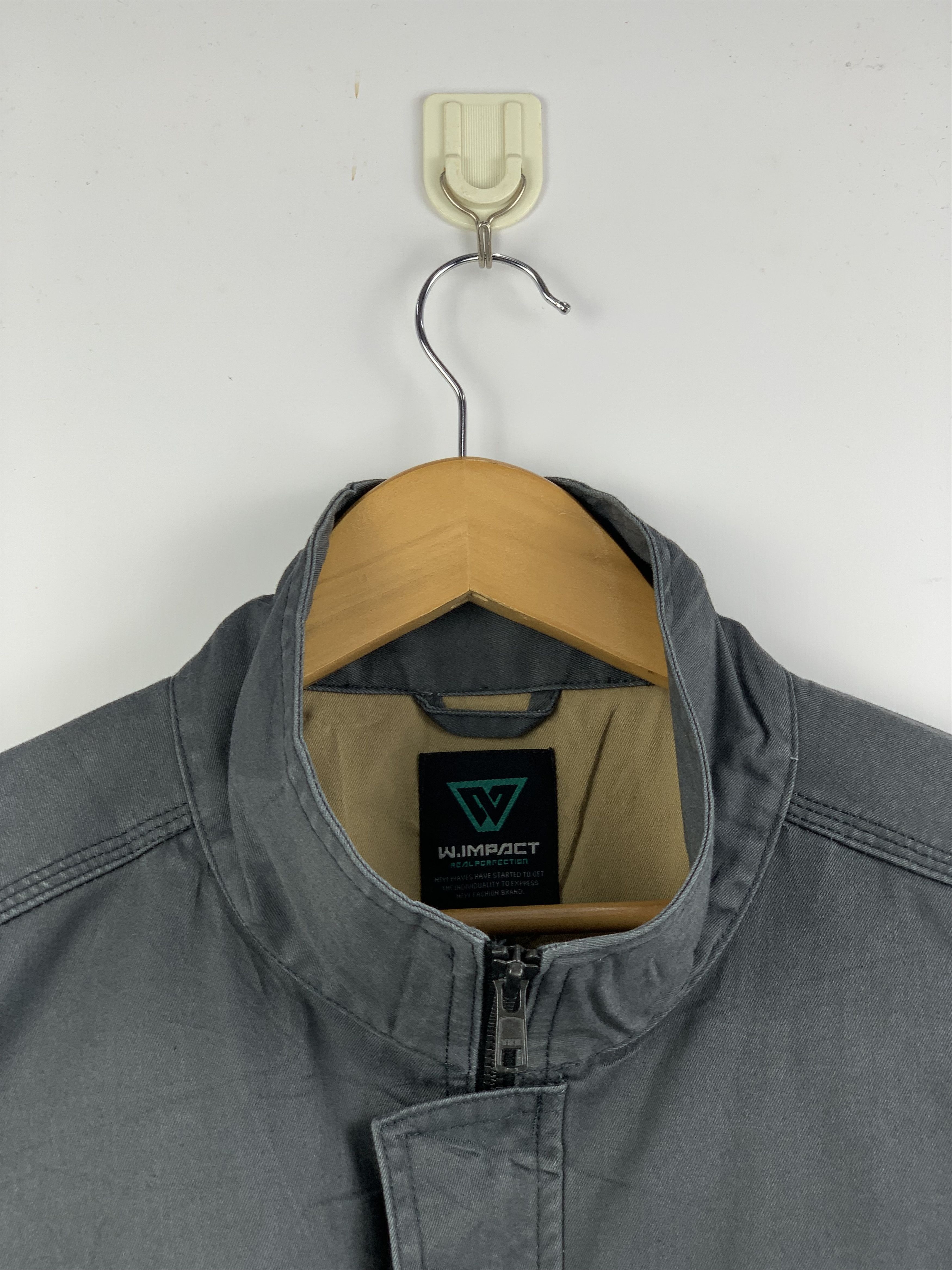 Japanese Brand Vintage Japanese Brand Worker Denim Jacket J1613 Size US XXL / EU 58 / 5 - 10 Thumbnail