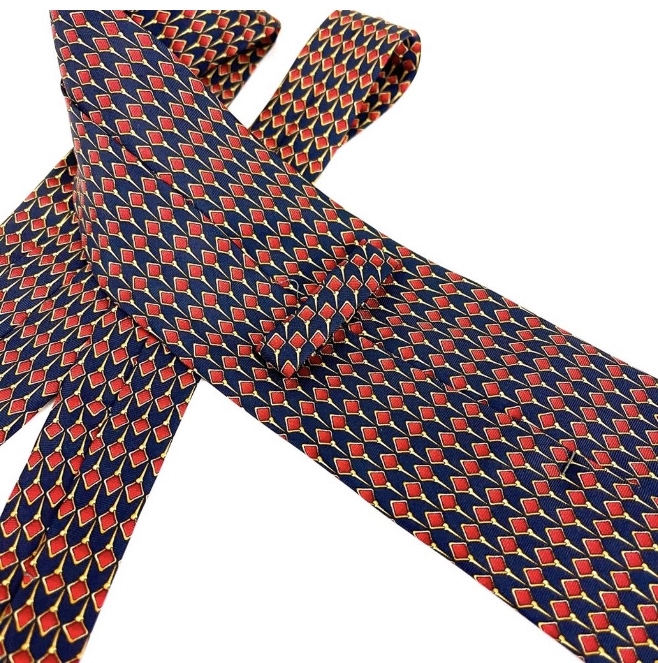 Burberry Burberry London Print 100% Silk Tie Men’s Size ONE SIZE - 4 Thumbnail