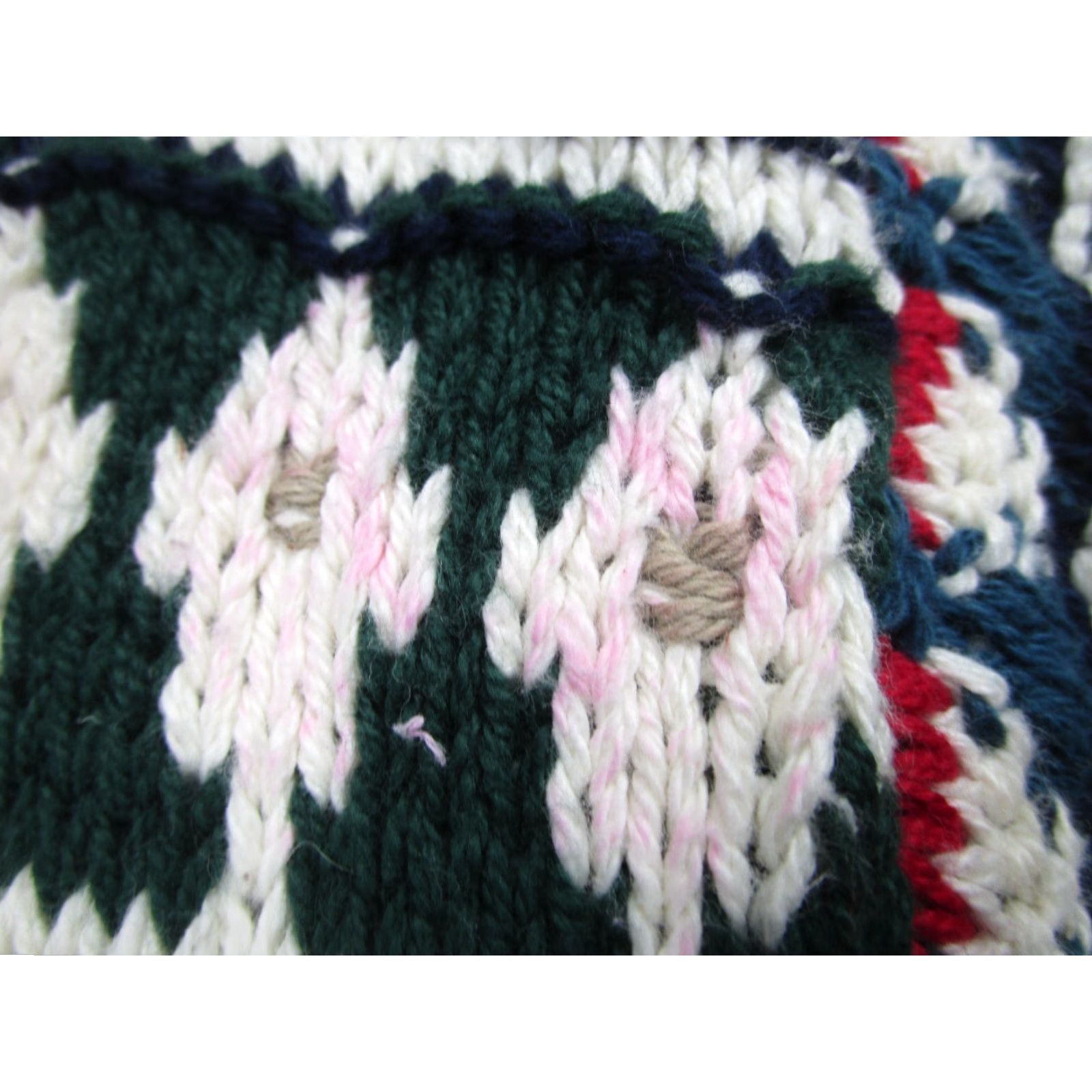 Vintage VINTAGE Old Glory Sweater Mens XL Striped Geometric 90s Grandpa y2k Cosby Fisherman Crew Neck Knits Pullover Knit Cotton Blue Regular Mens Size US XL / EU 56 / 4 - 4 Thumbnail