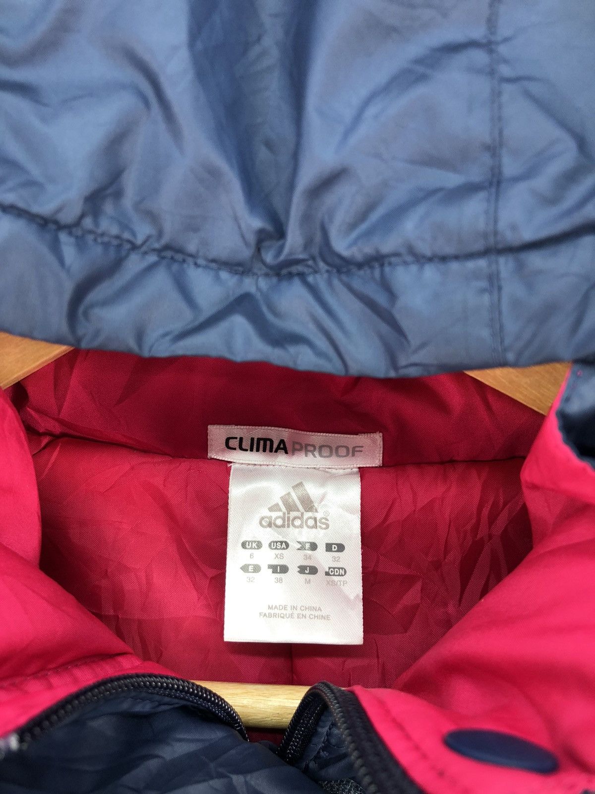 Adidas × Vintage Vintage Adidas ClimaProof Parka Jacket Streetwear Size US S / EU 44-46 / 1 - 8 Thumbnail