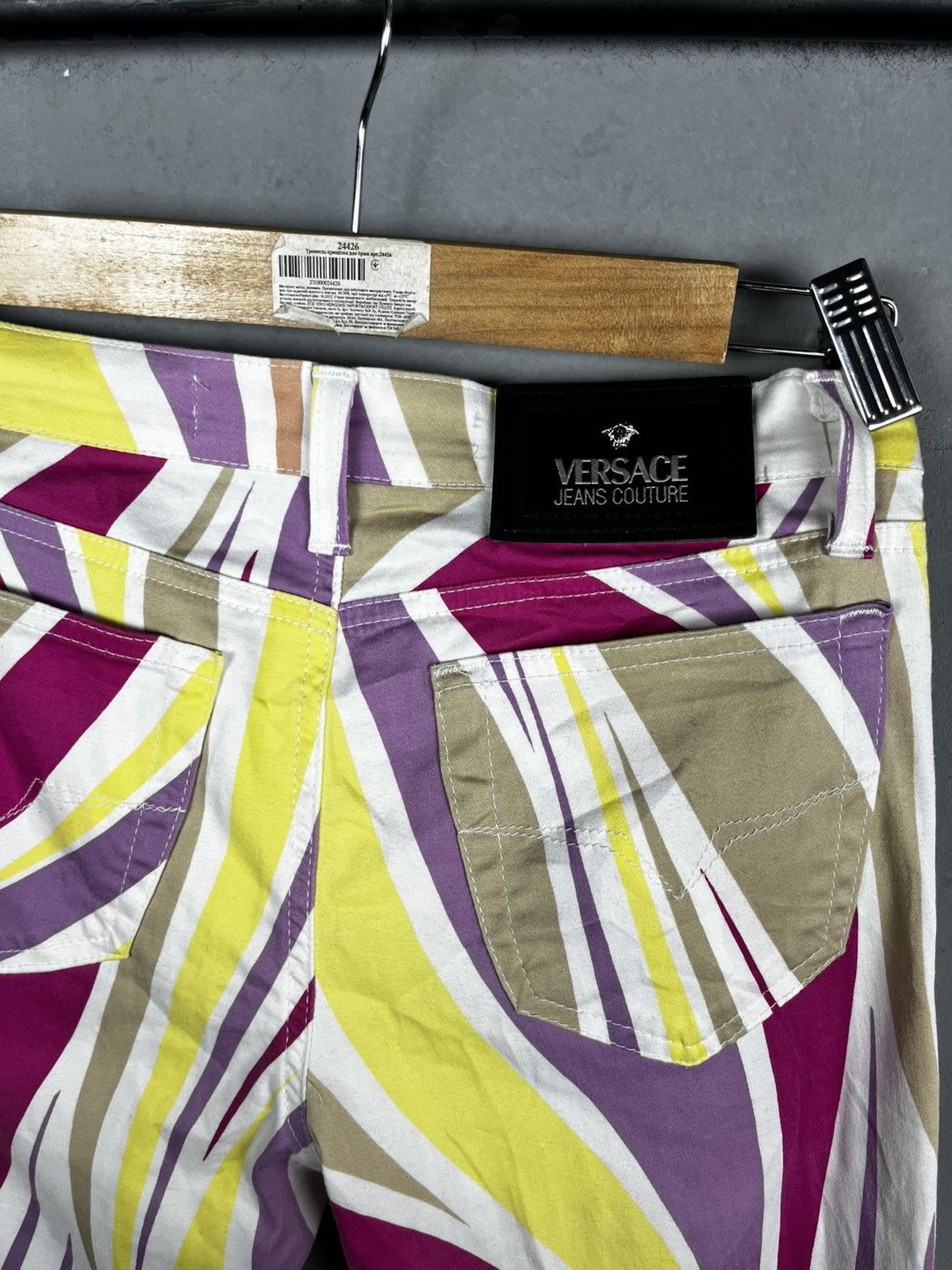 Versace Jeans Couture Versace Archive pants vintage hysteric Glamour style rare Size 27" / US 4 / IT 40 - 9 Thumbnail