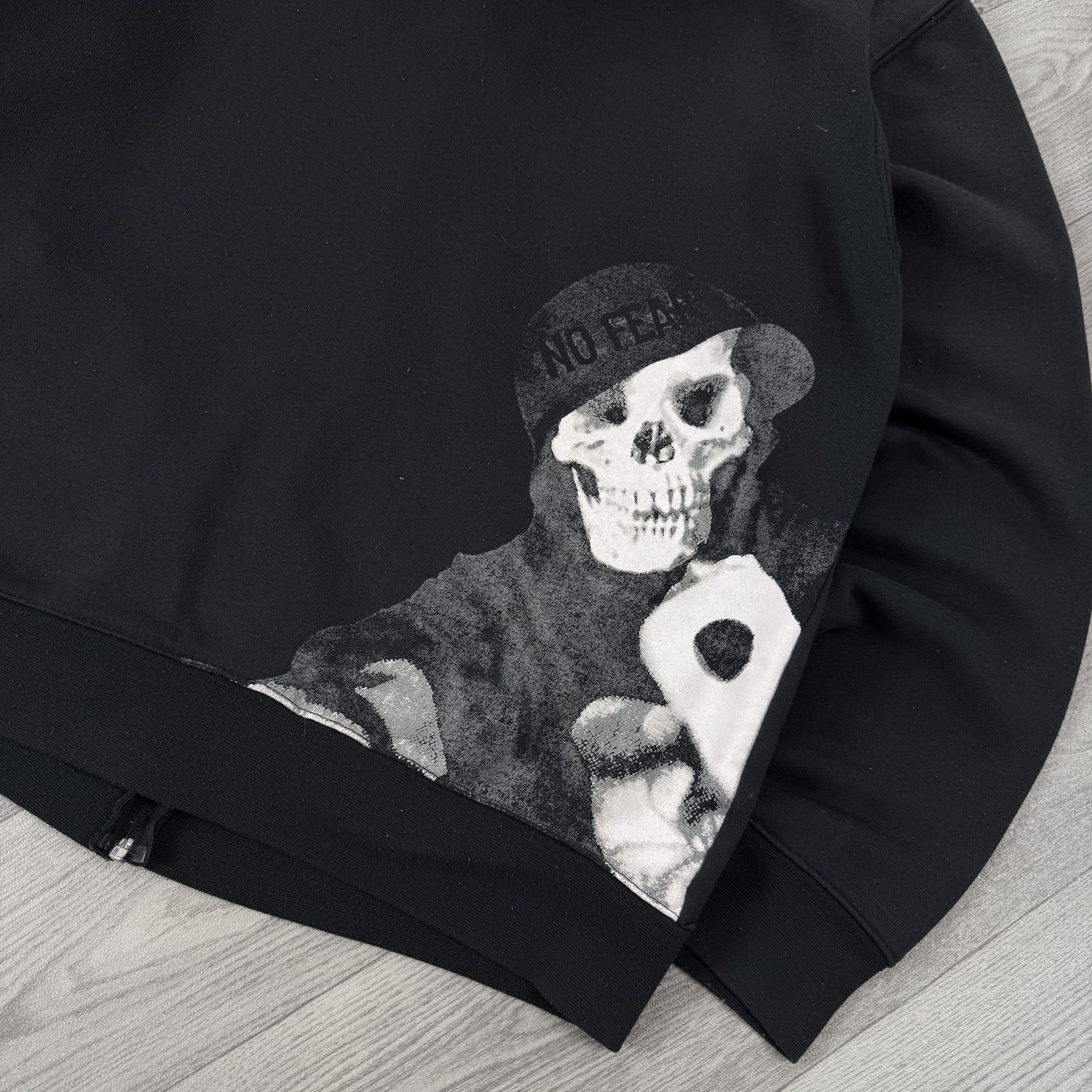 No Fear Vintage No Fear 00s Rap Skeleton Zip Hoodie Sweat Jacket Size US XL / EU 56 / 4 - 9 Thumbnail