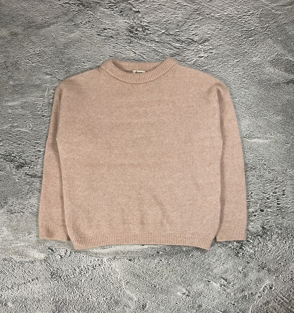 Acne Studios Acne Studios mohair sweater dramatic moh pink Size US S / EU 44-46 / 1 - 1 Thumbnail