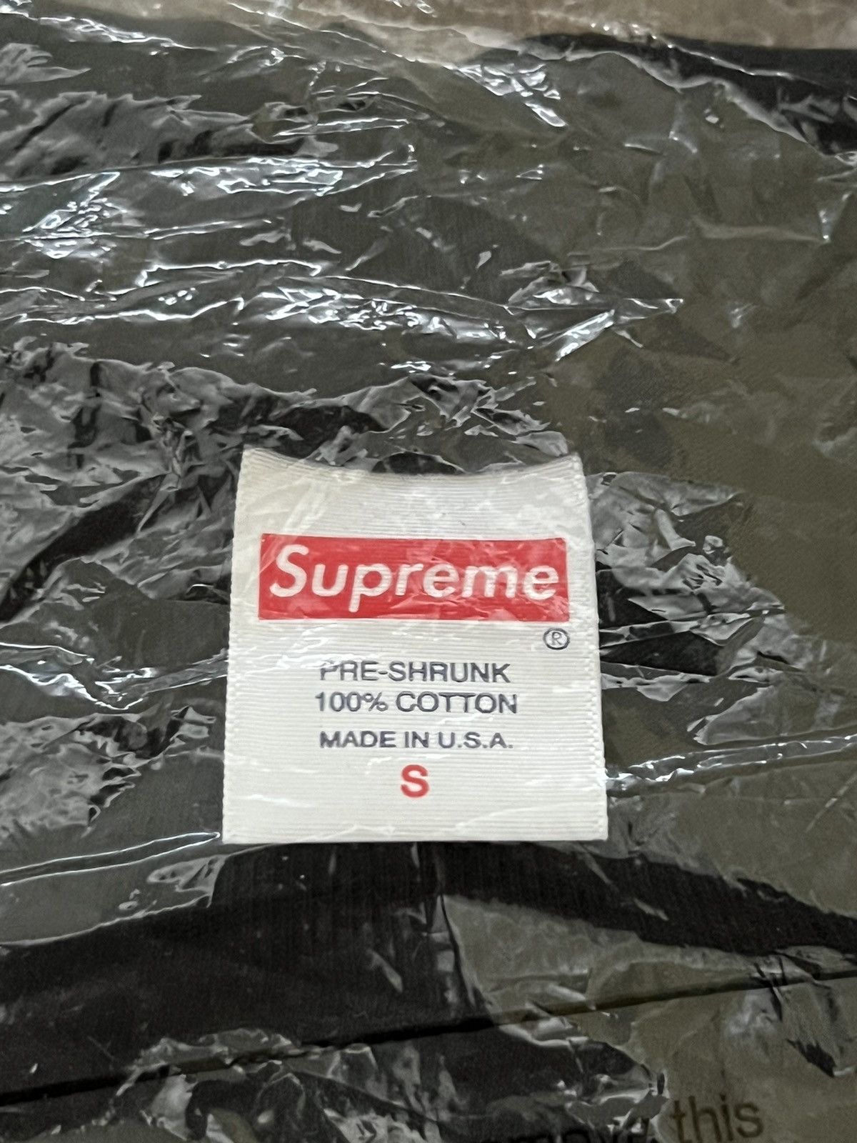 Supreme Supreme Scratch Tee Size US S / EU 44-46 / 1 - 4 Thumbnail