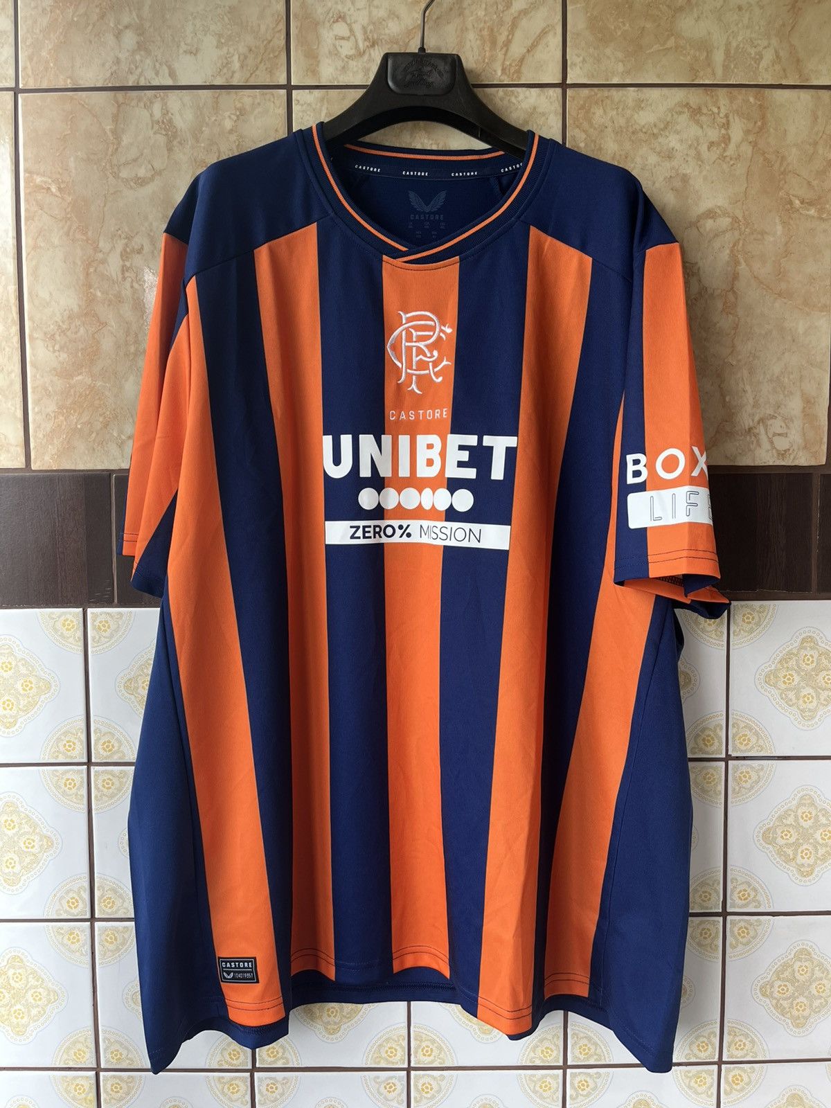 Castore Castore Rangers 2023/2024 third jersey Size US XXL / EU 58 / 5 - 1 Thumbnail
