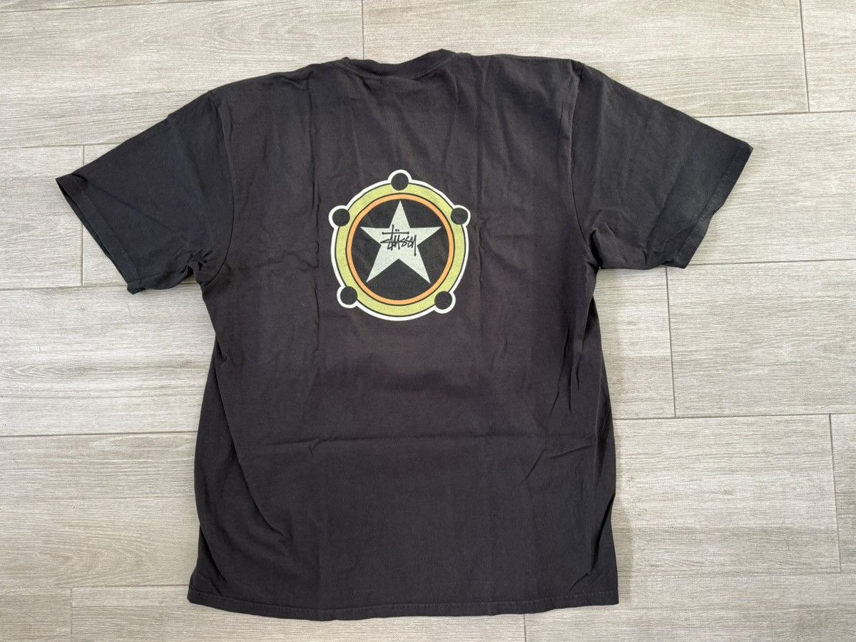 Stussy Stussy Ranger 1905157 Pigment Dyed Black Tee T-Shirt Large Size US L / EU 52-54 / 3 - 7 Thumbnail