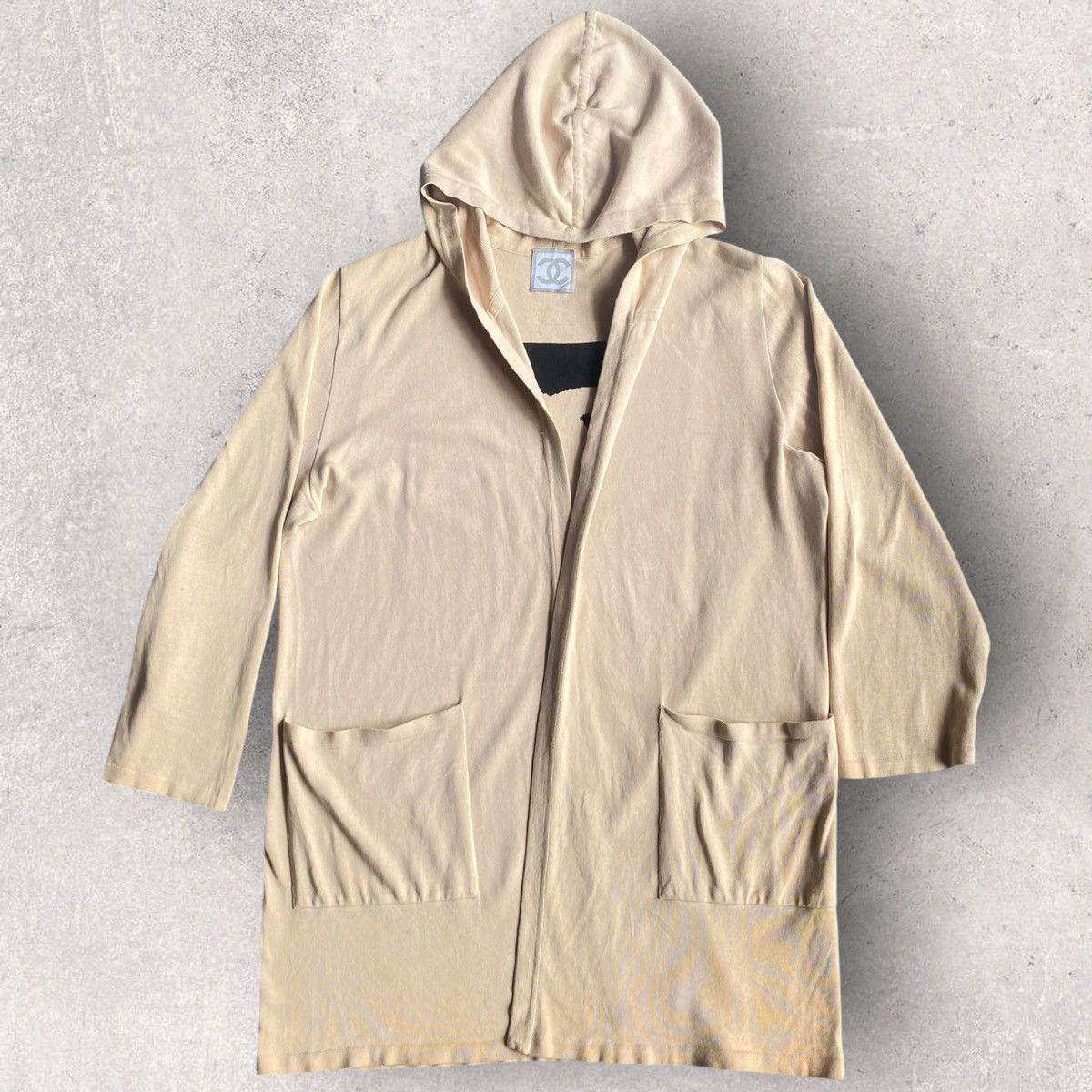 Chanel AW03 Chanel Sport CC Logo Hoodie Robe Size US L / EU 52-54 / 3 - 4 Thumbnail