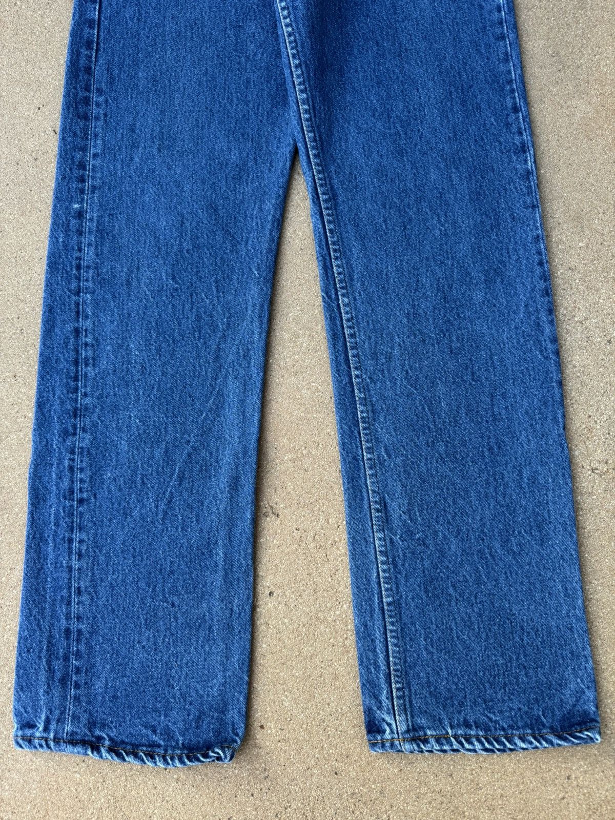 Levi's Vintage 80’s Levi’s 501xx Buttonfly Faded Denim Jeans 30x31 Size US 30 / EU 46 - 3 Thumbnail