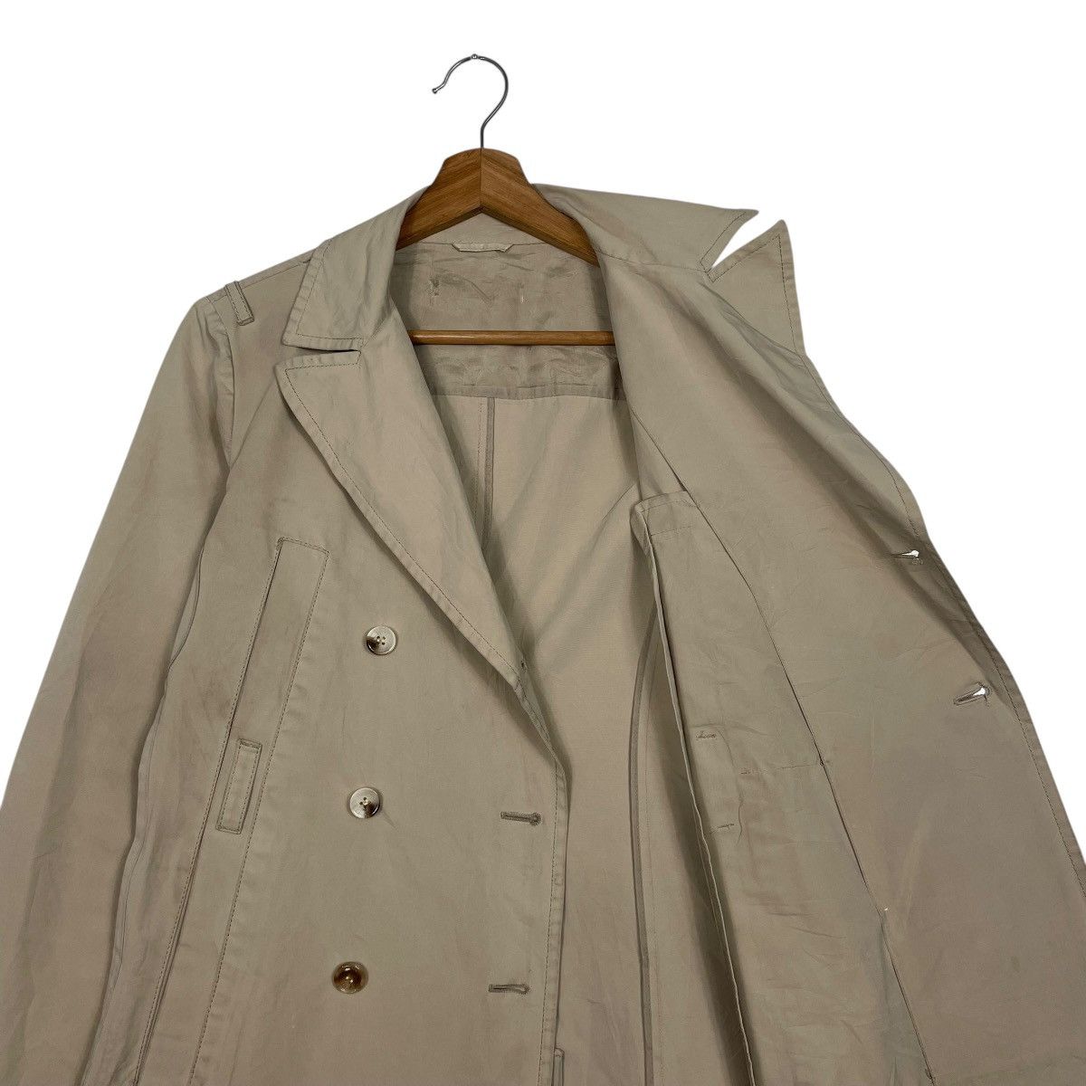 Prada Prada Double Breasted Trenchcoat Size XS / US 0-2 / IT 36-38 - 10 Thumbnail