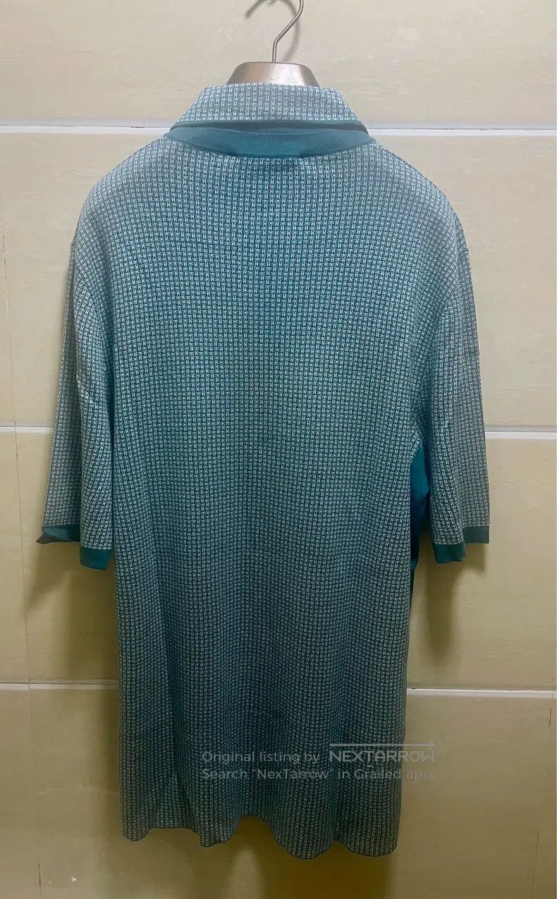 Hermes Hermes Full Print H Knit Short Sleeve Polo Shirt/T-Shirt Size US M / EU 48-50 / 2 - 2 Thumbnail